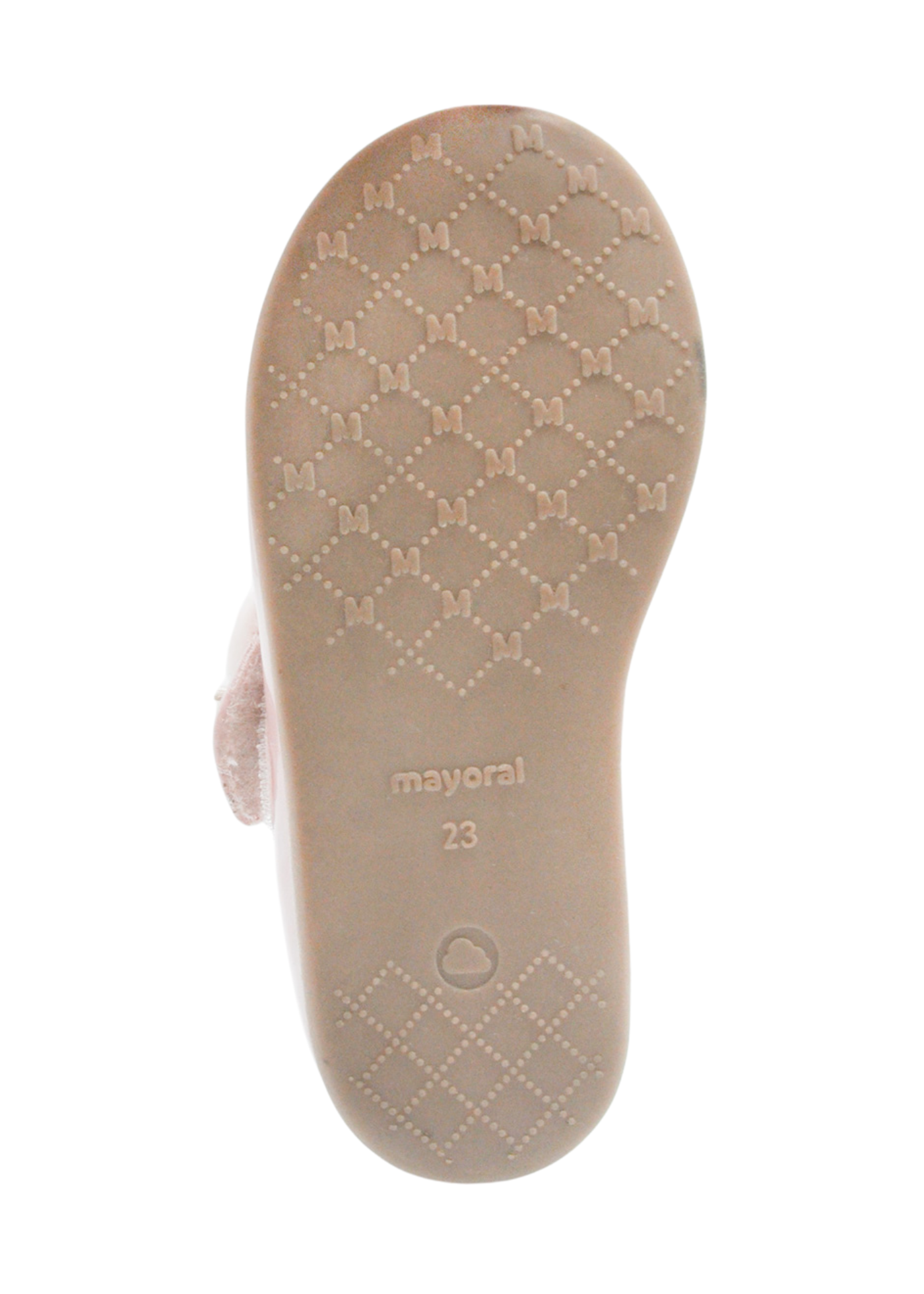 Balerini Lacuiti Roz cu Bareta din Blana 42557 Mayoral