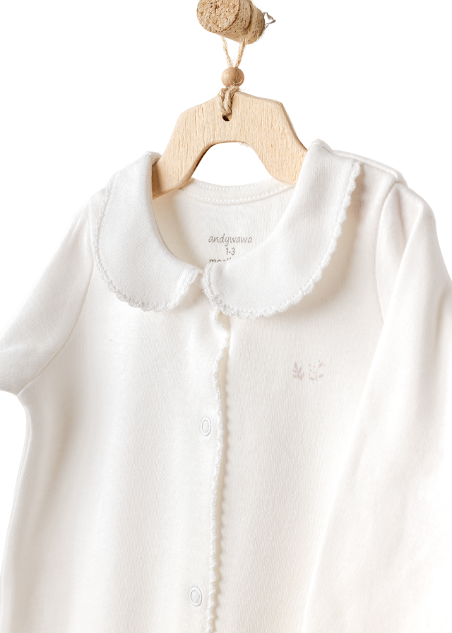 Set 10 Piese Maternitate Crem cu Verde AC25131 Andywawa