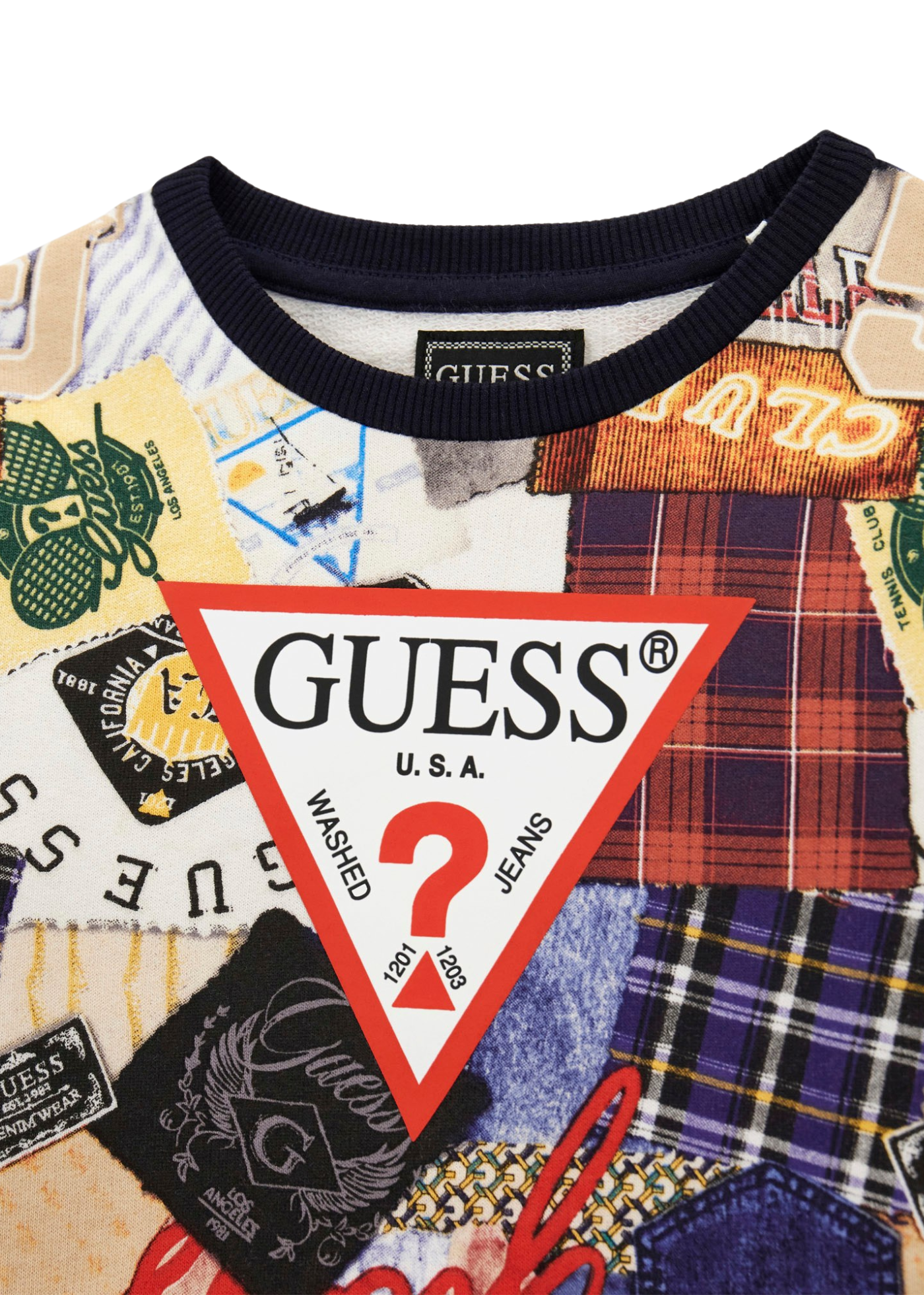 Bluza Sport din Bumbac cu Imprimeu Colorat N5YQ00 KA6R4 P146 Guess