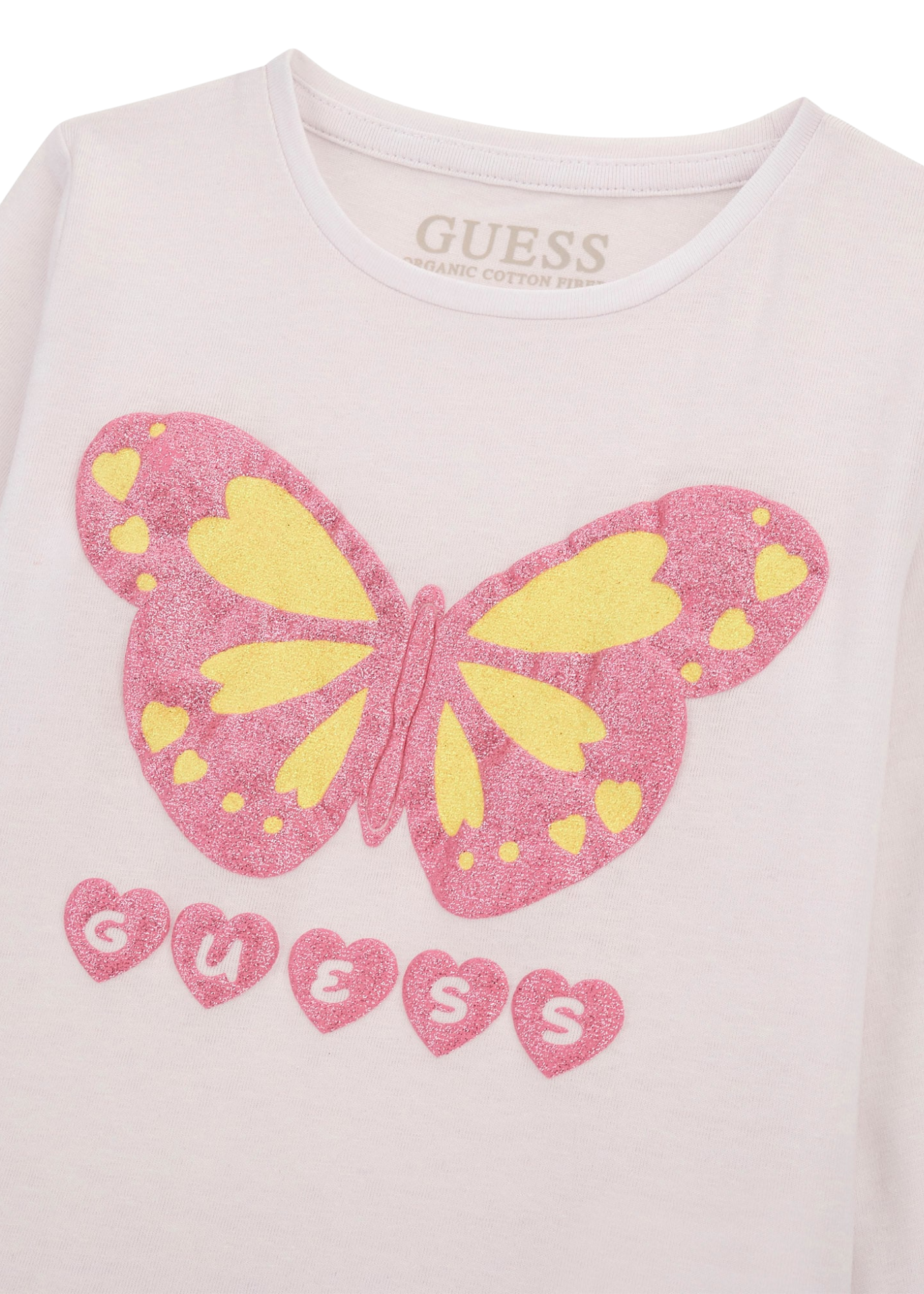 Bluza Alba cu Maneca Lunga cu Fluture K5YI08 K6YW4 G011 Guess