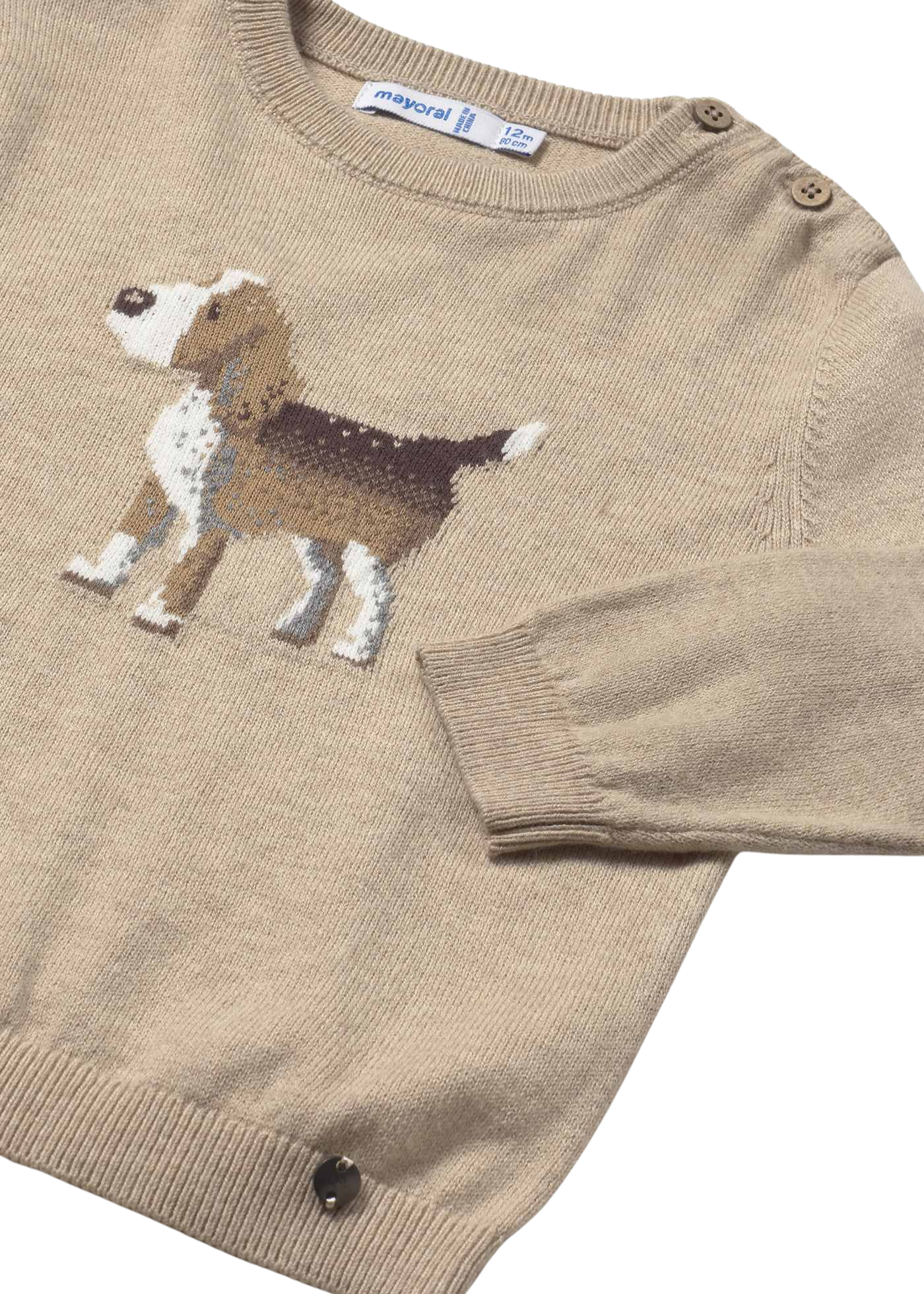 Pulover Bej cu Catel 2343 Mayoral