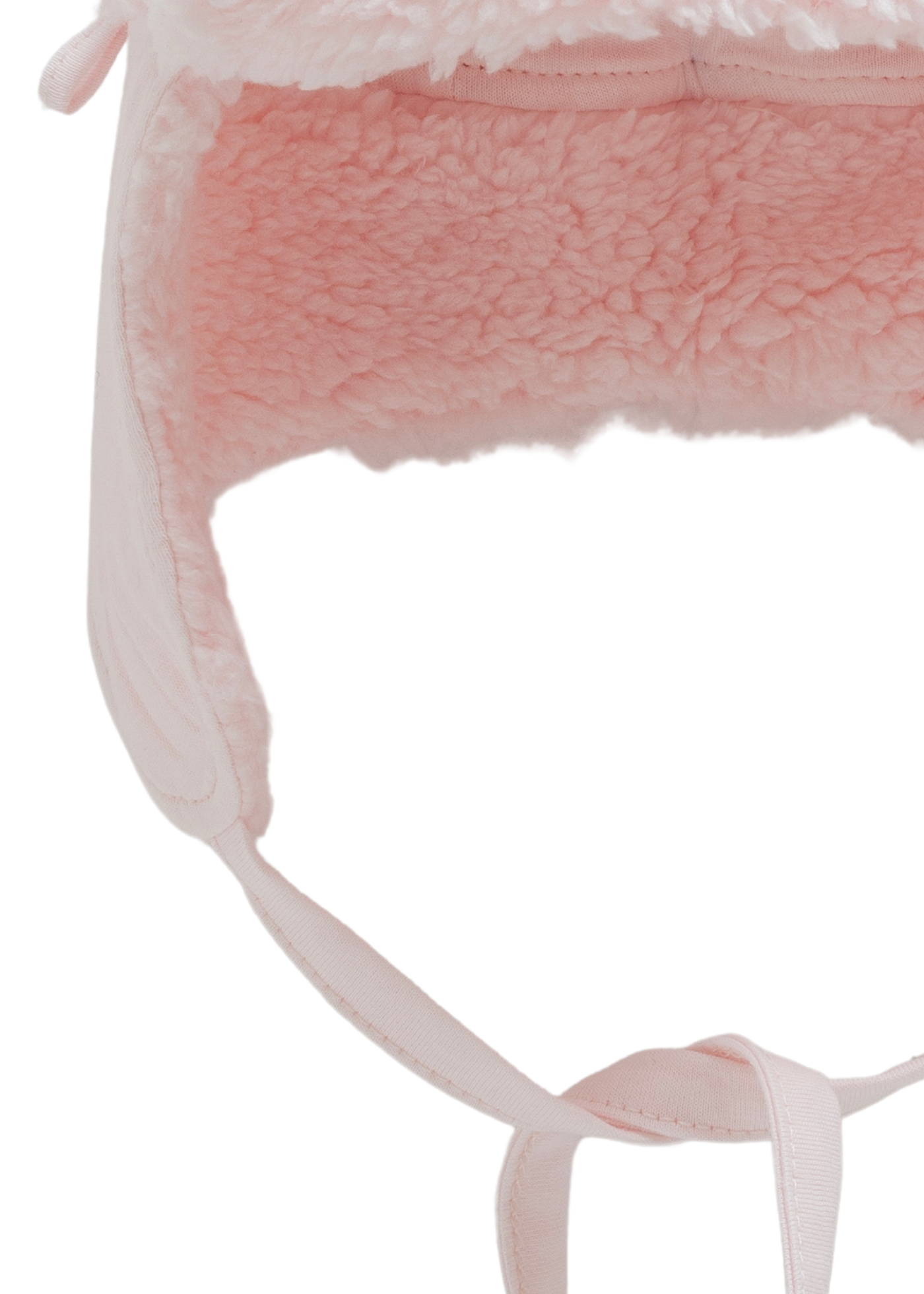 Caciula din Plus Roz SPK2118 Mell Sweet Baby