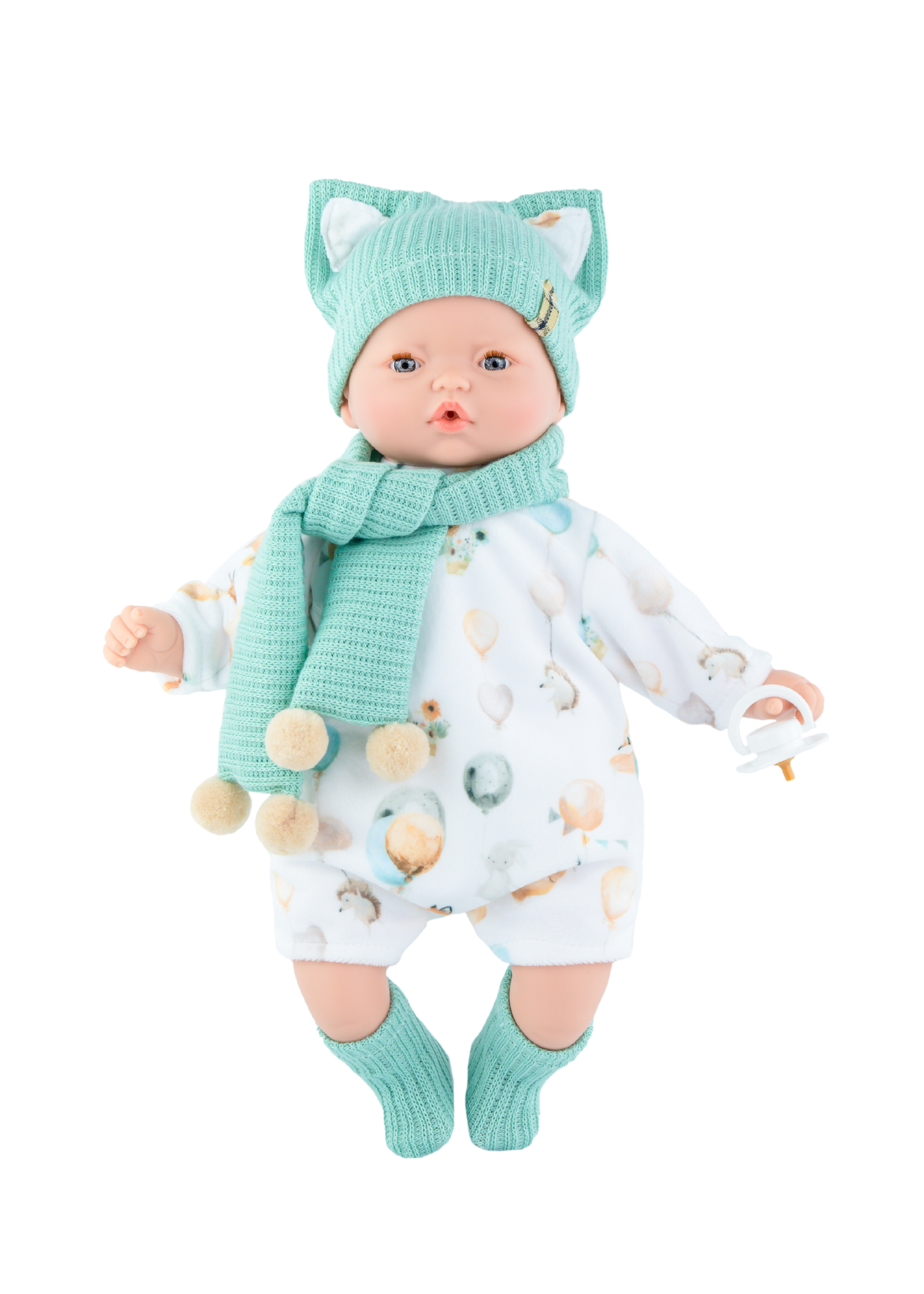 Papusi Gemene Parfumate, Corp Moale cu Mecanism, Fetita cu Rochita si Baietel cu Salopeta 579 – Marina&Pau