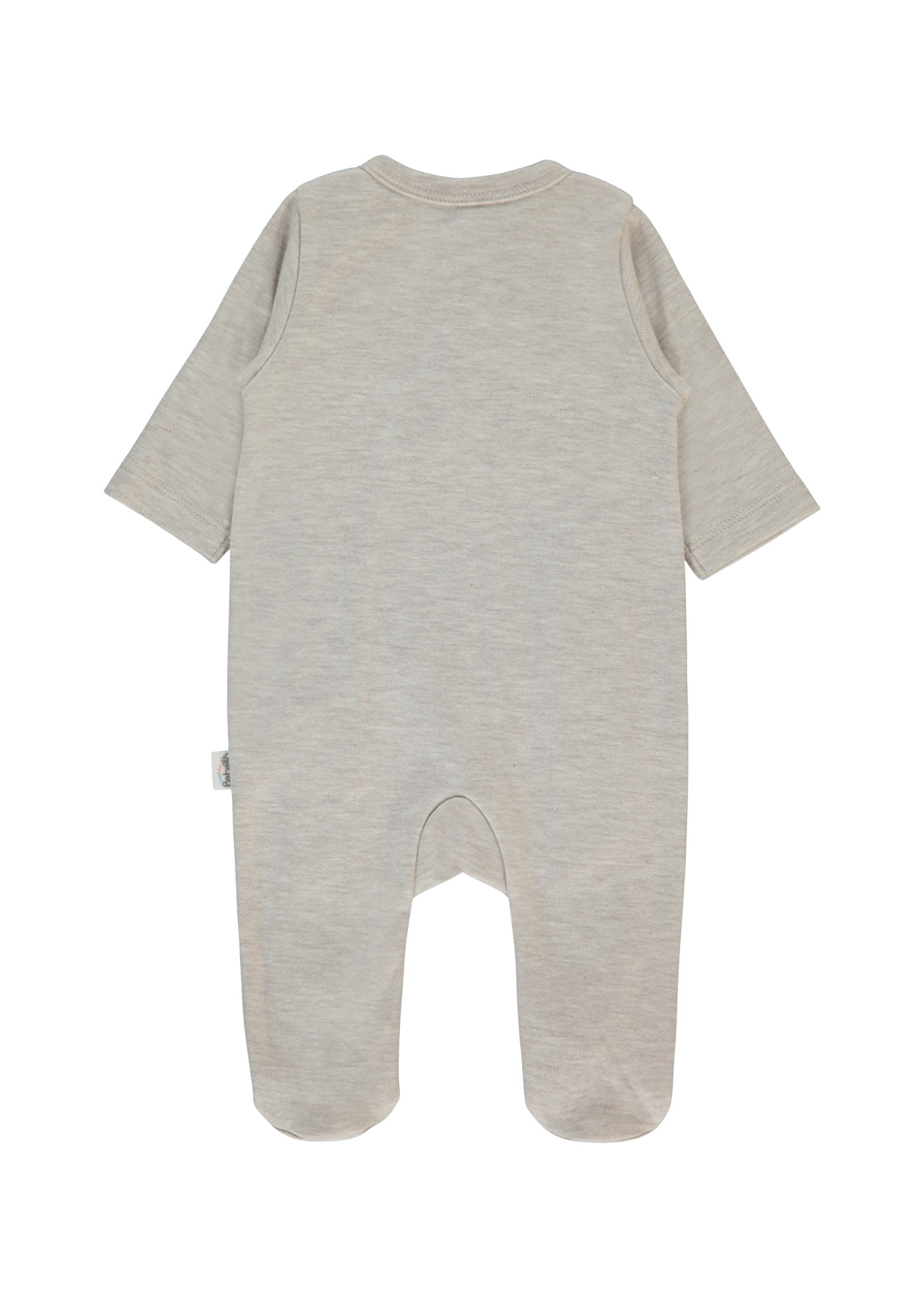 Salopeta Lunga Bej cu 2 Randuri de Capse T4041 Bebetto