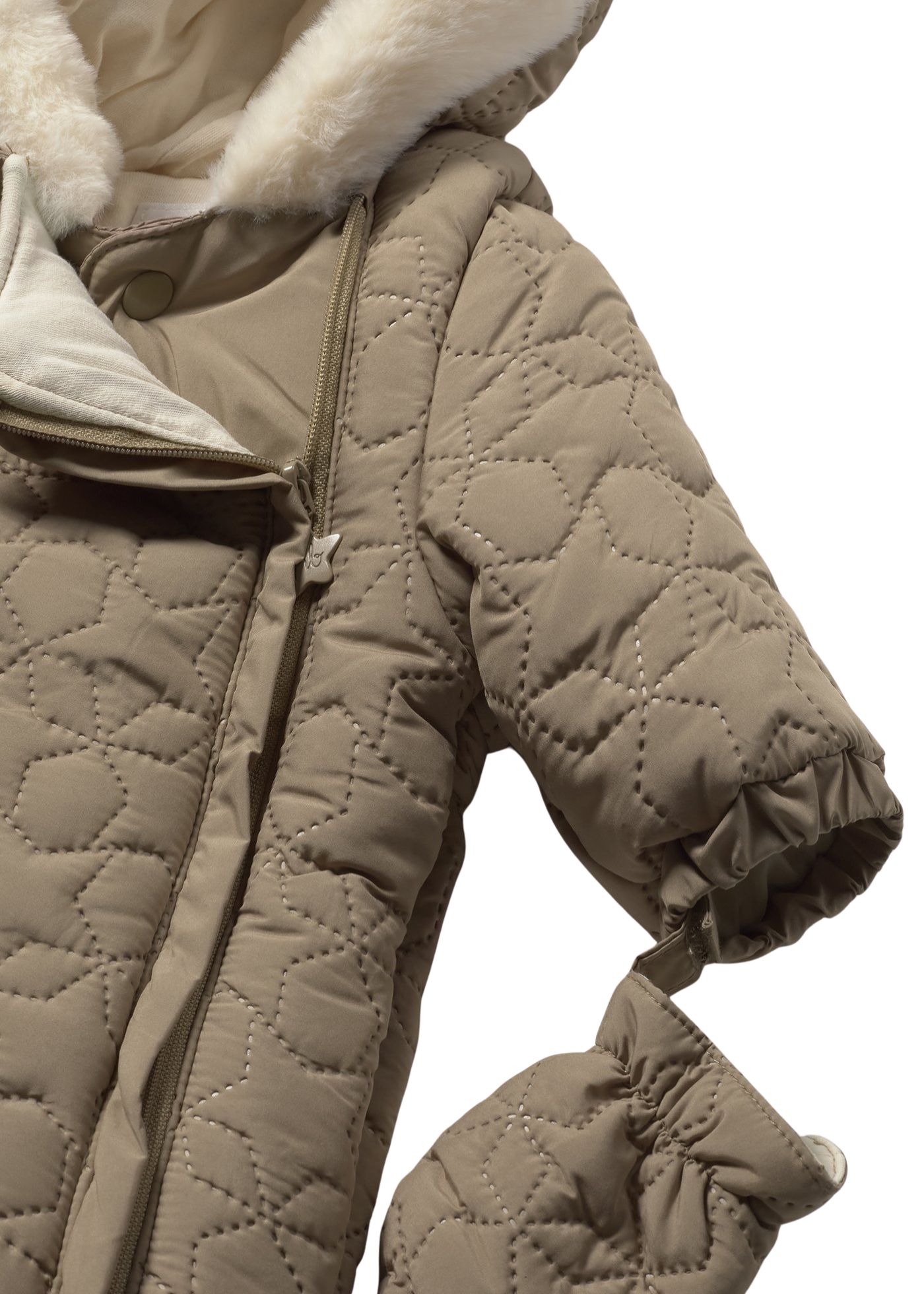 Combinezon din Fas Matlasat Bej 2615 Mayoral