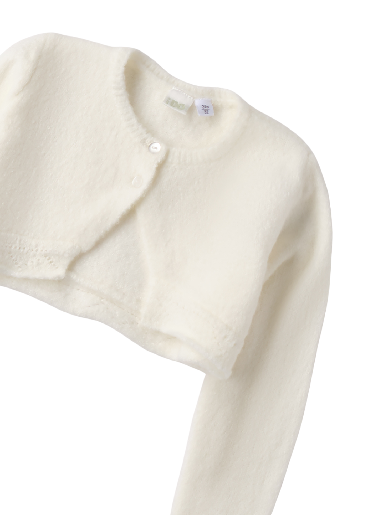 Cardigan Tricotat Crem Pufos 4.F125/00 iDO