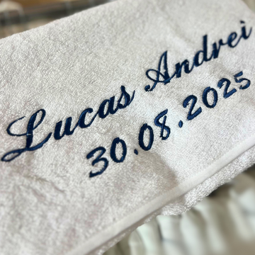 Personalizare Prosop Trusou Botez AnneBebe – previzualizare 1