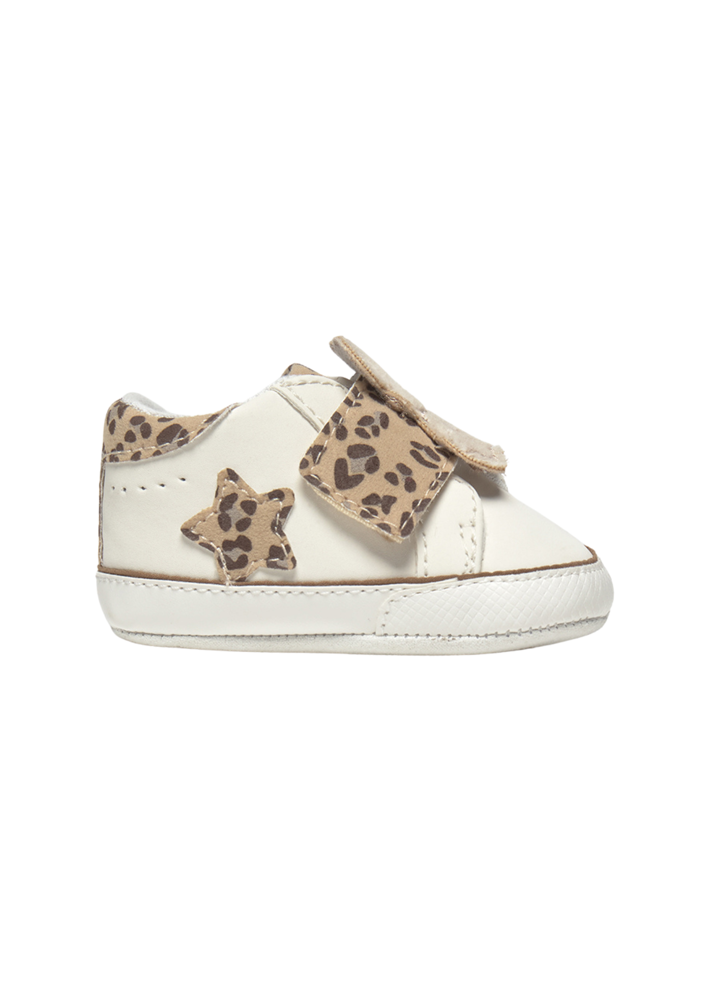 Pantofi Sport Crem cu Bej cu Animal Print si Urs 9966 Mayoral