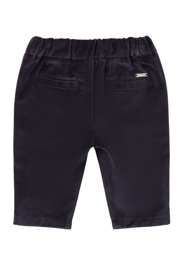 Pantaloni Lungi din Velur Bleumarin 3A620.00 col 3885 Minibanda