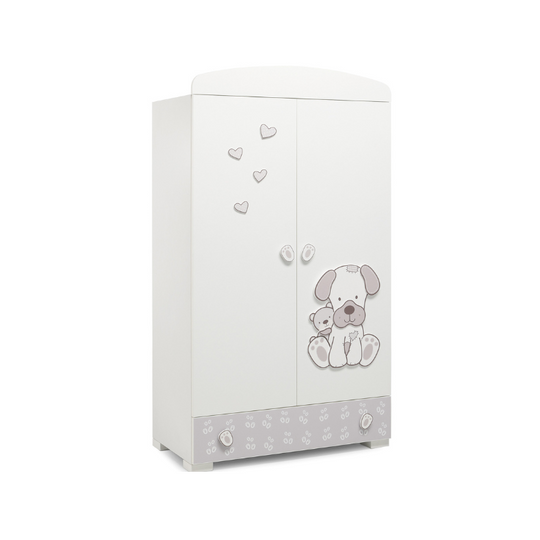 Dulap bebelusi Jack Alb, Mobilier Camera Copii Erbesi, Italia