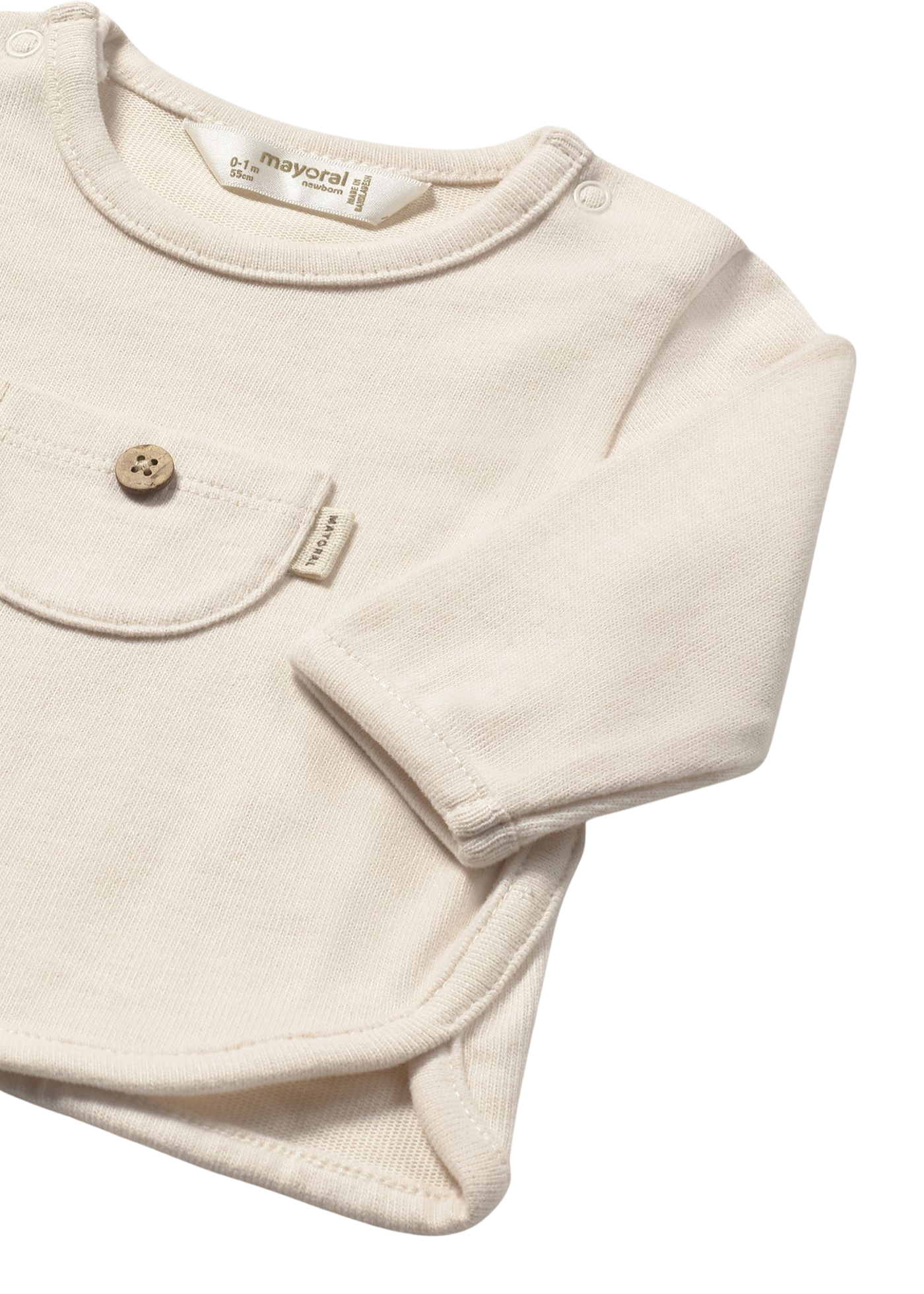 Bluza Bej cu Maneca Lunga 2057 Mayoral