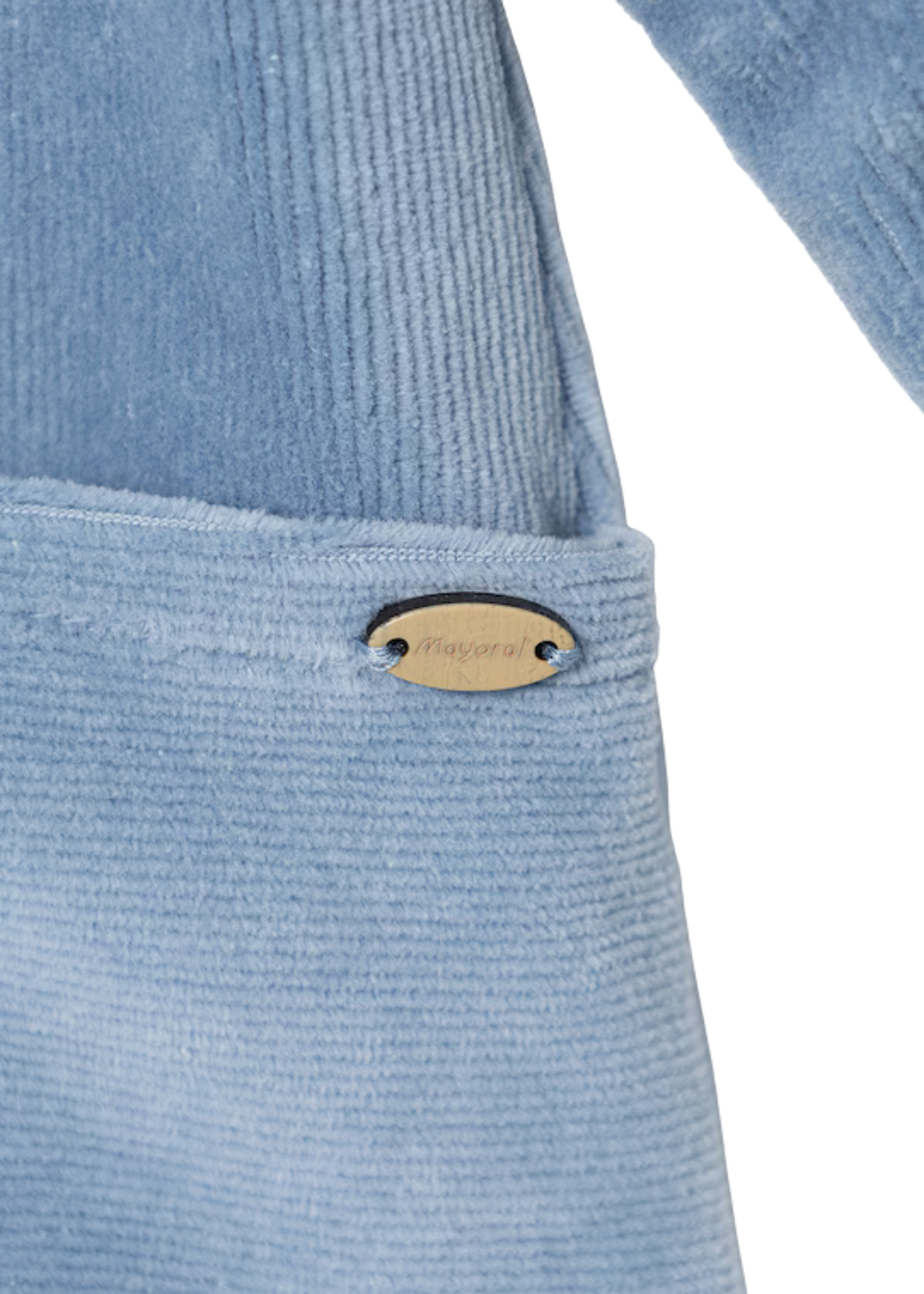 Geaca Reversibila din Plus Bleu cu Bej cu Gluga si Fermoar 2496 Mayoral