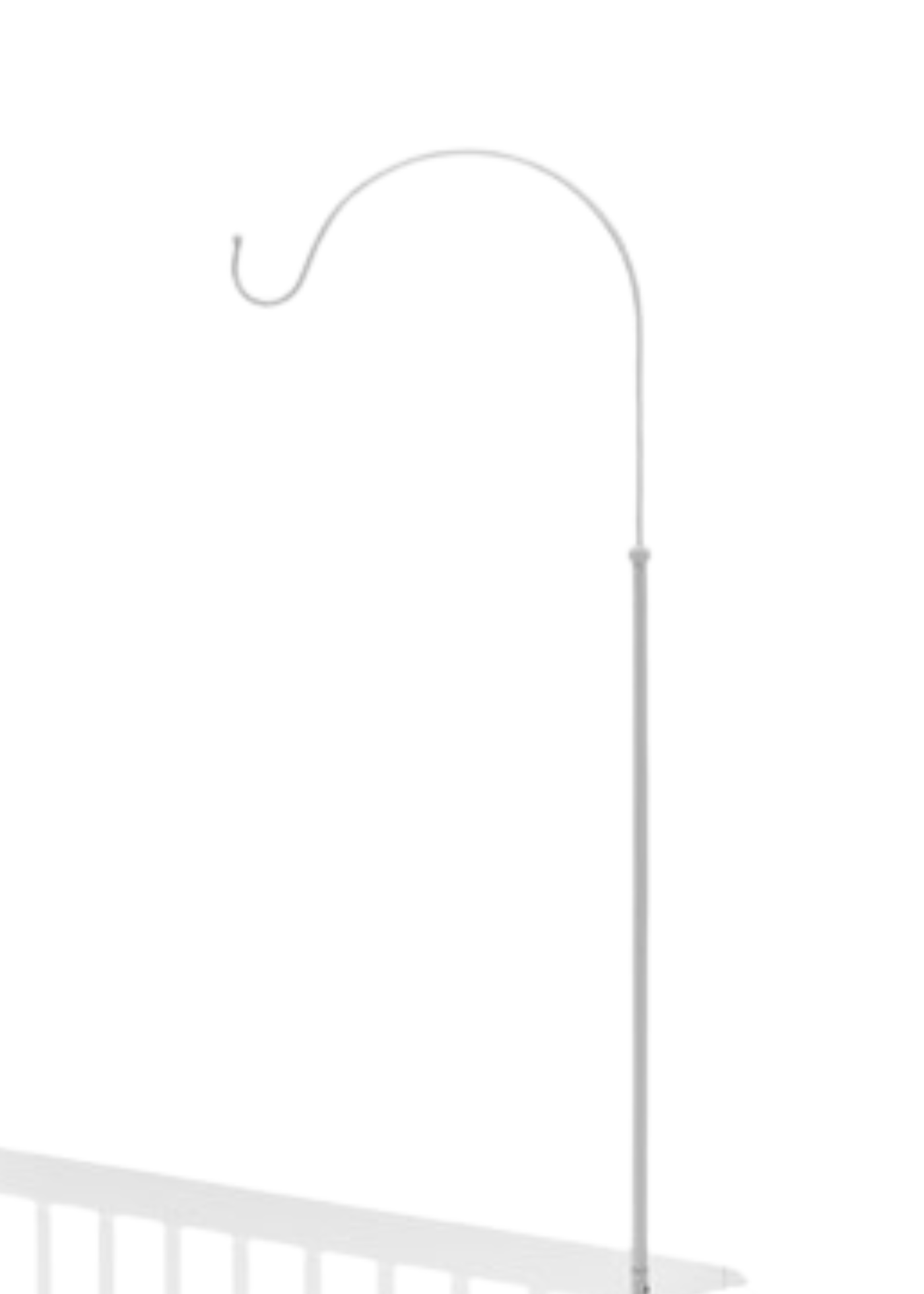 Suport Baldachin Metalic Romantika Alb 9032 FunnaBaby