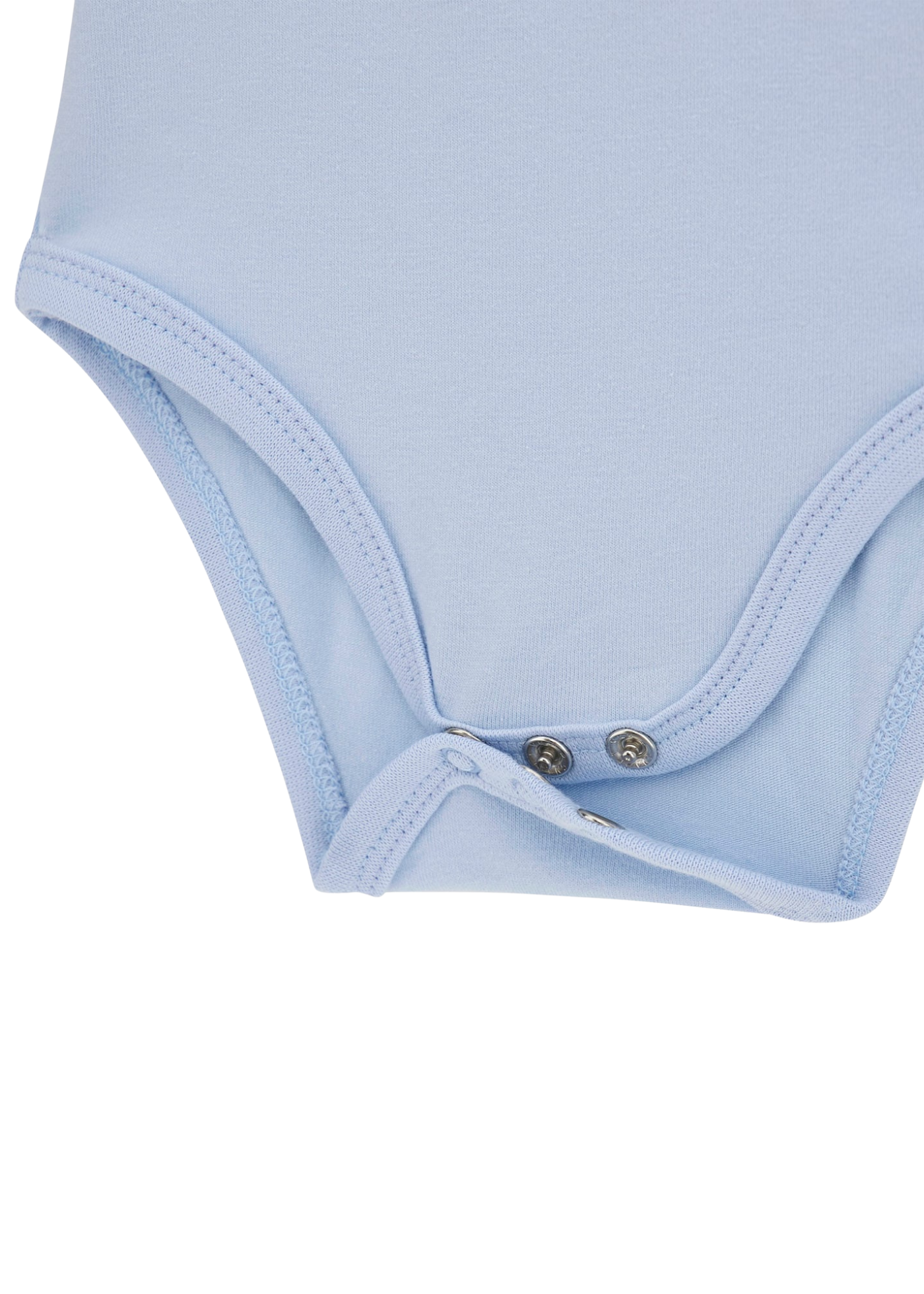 Set 2 Piese Alb cu Bleu Body cu Maneca Lunga si Pantaloni Lungi H5YW08 J1314 F606 Guess