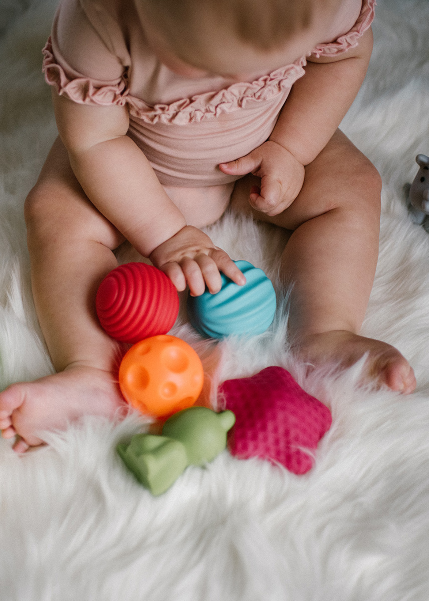 Set 6 Buc Minge Senzoriala Multicolora 1530 BabyOno