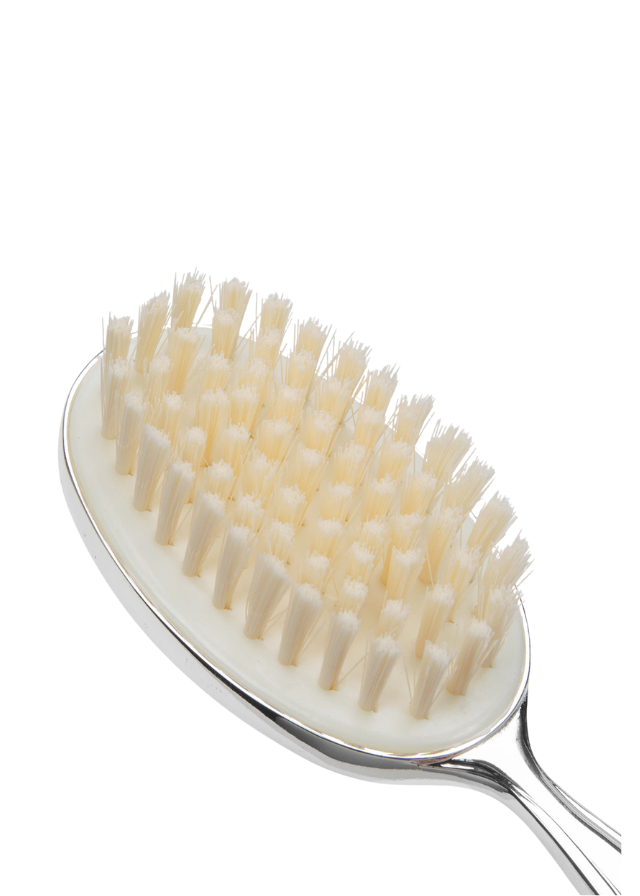 Set Perie si Pieptan Argintate cu Urs 6310 Celebrations