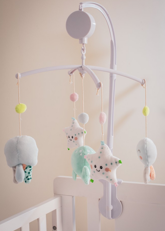 Carousel Carousel Baby Cot Octopus Multicolored Don Algodon