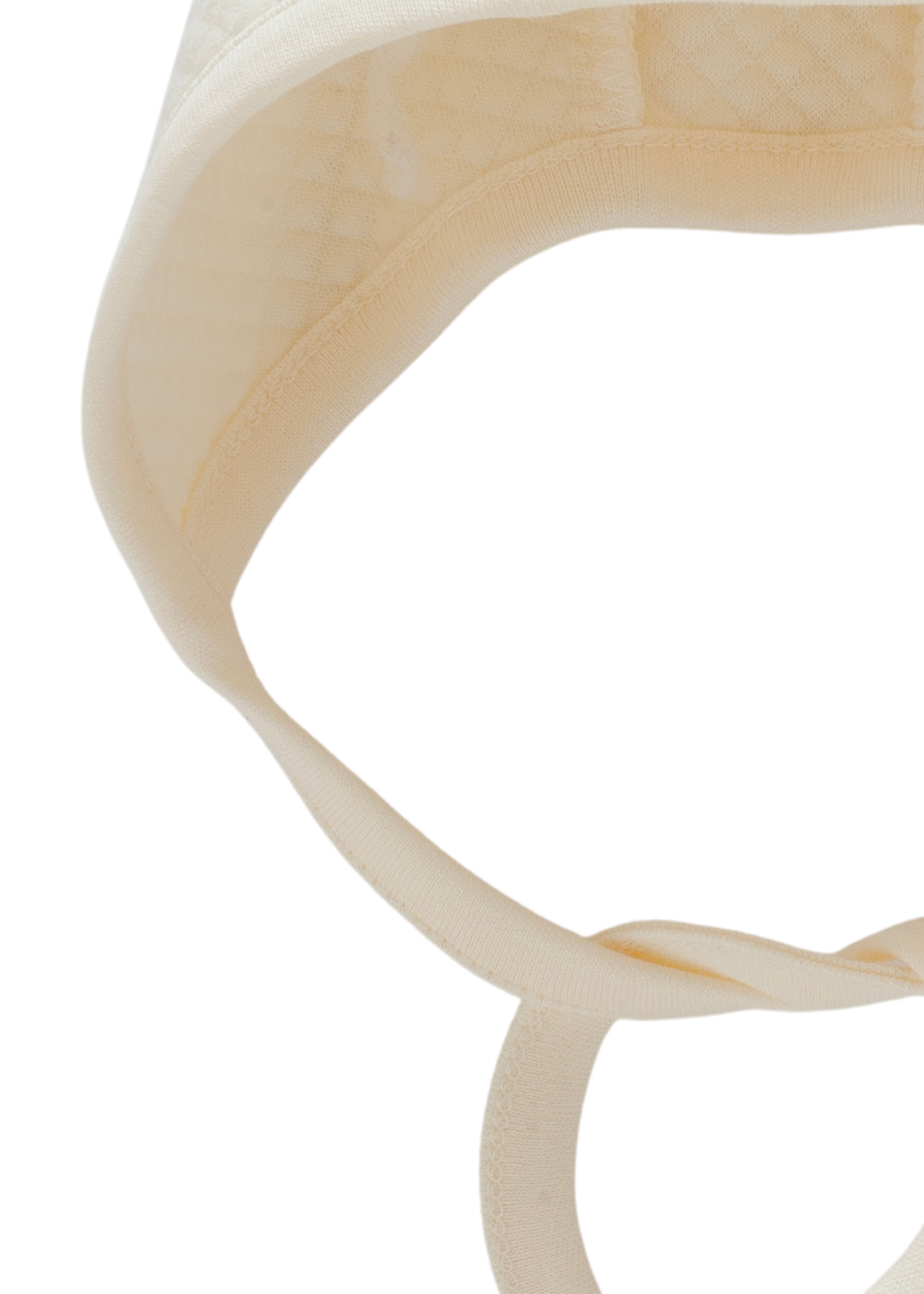 Caciula din Bumbac Matlasata Crem SPE2048 Mell Sweet Baby