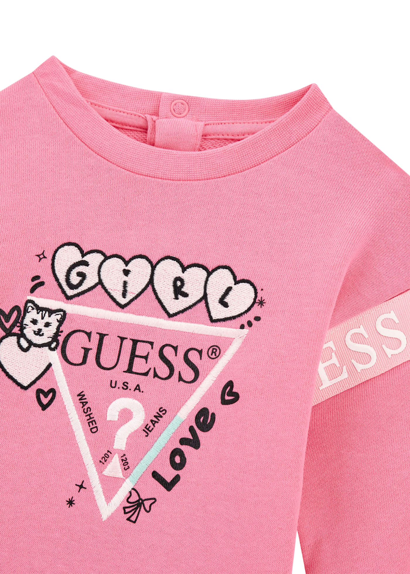 Trening 2 Piese Frez Bluza Sport si Pantaloni Lungi A5YG03 KA6R4 G6N3 Guess