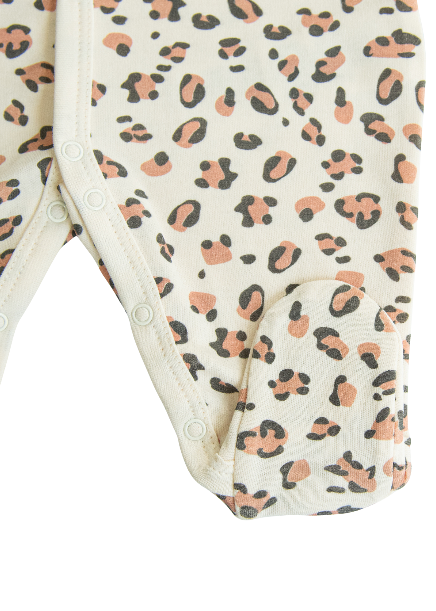 Salopeta Lunga Imprimeu Leopard cu Turban S60252 Kitikate