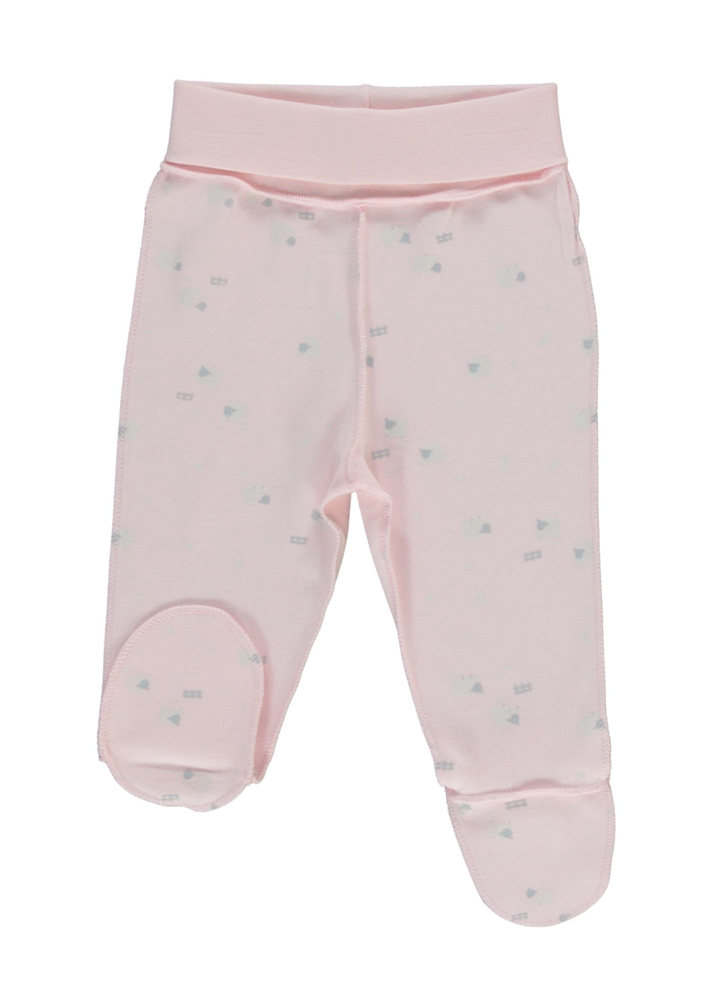 Set 10 Piese Maternitate Roz cu Oite Z1071 Bebetto