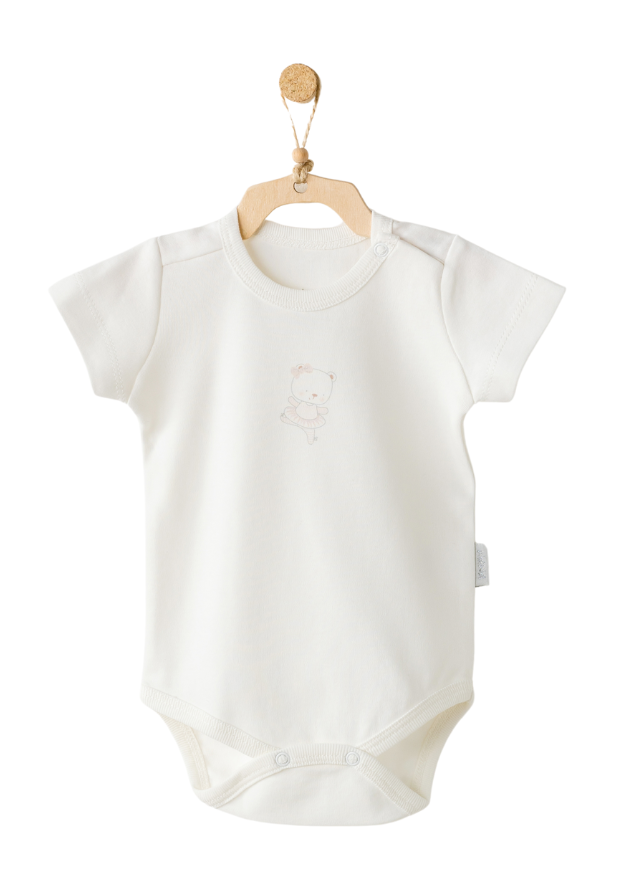 Set 10 Piese Maternitate Crem cu Roz cu Ursuleti AC25951 Andywawa