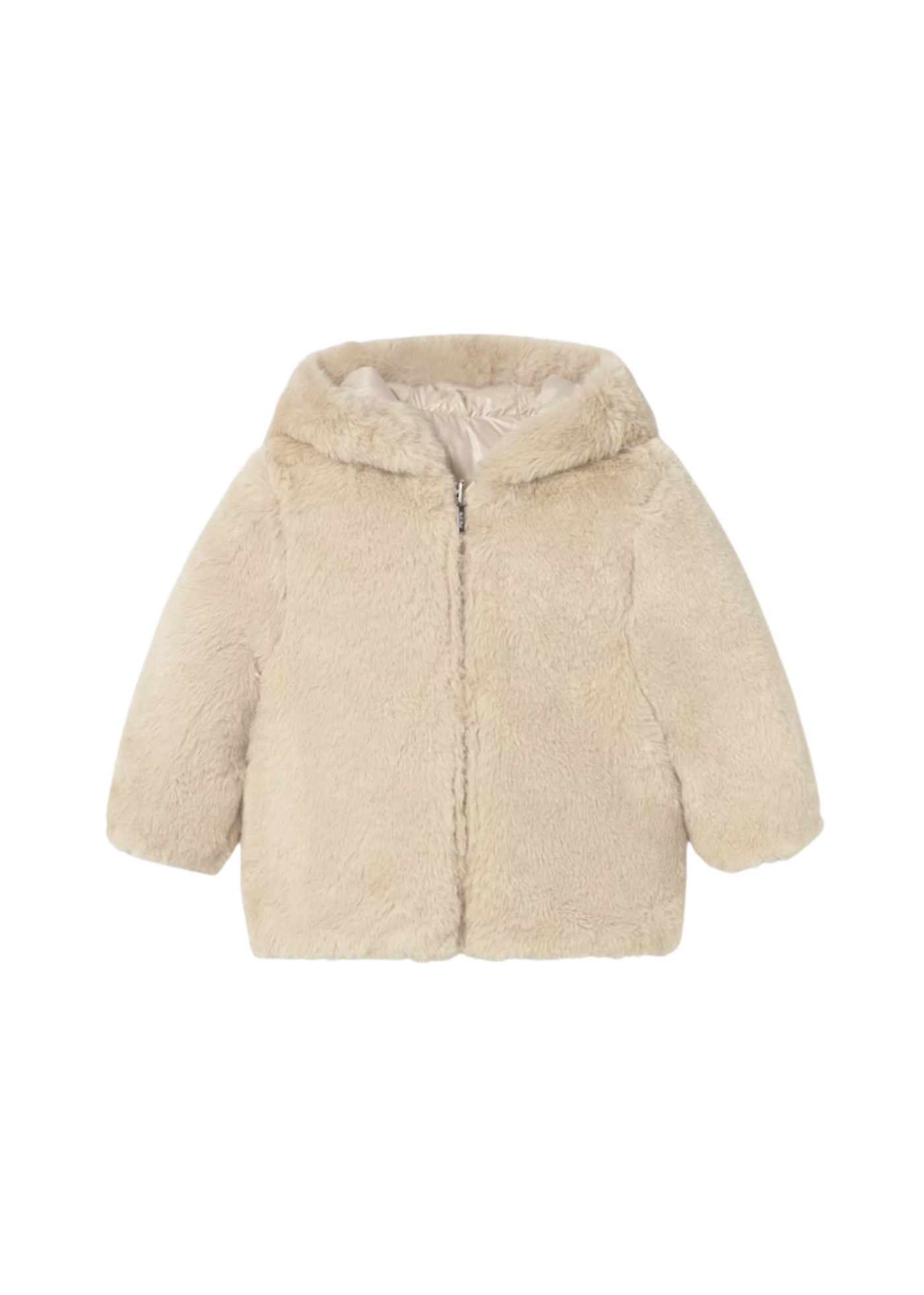 Geaca Bej Reversibila din Fas cu Blana 2435 Mayoral