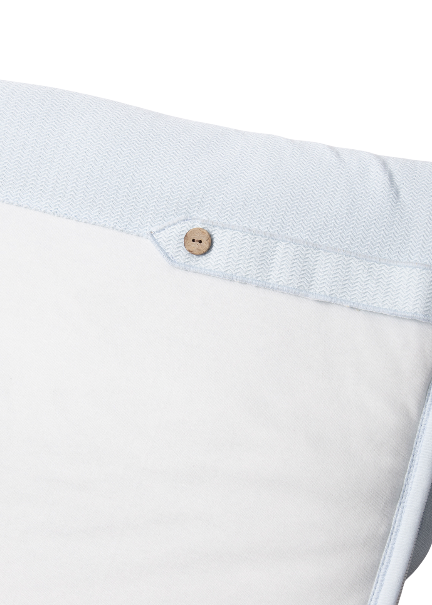 Set 3 Piese Portbebe Crem cu Bleu Baby King P548 Bebetto