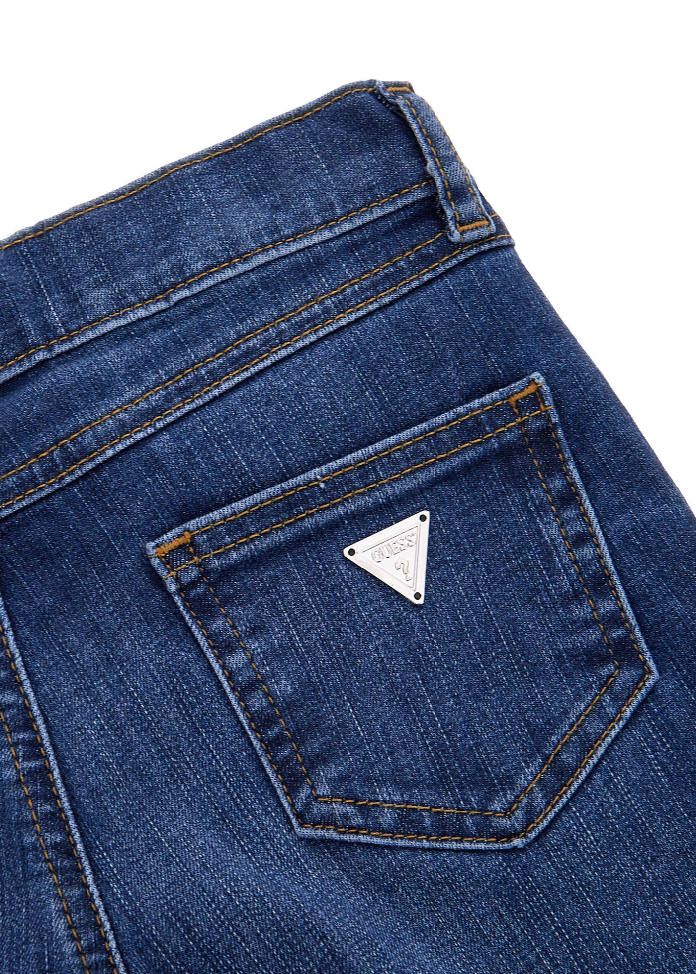 Pantaloni Lungi Denim Evazati Bleumarin Inchis J3YA03 D52V0 ILYW Guessv