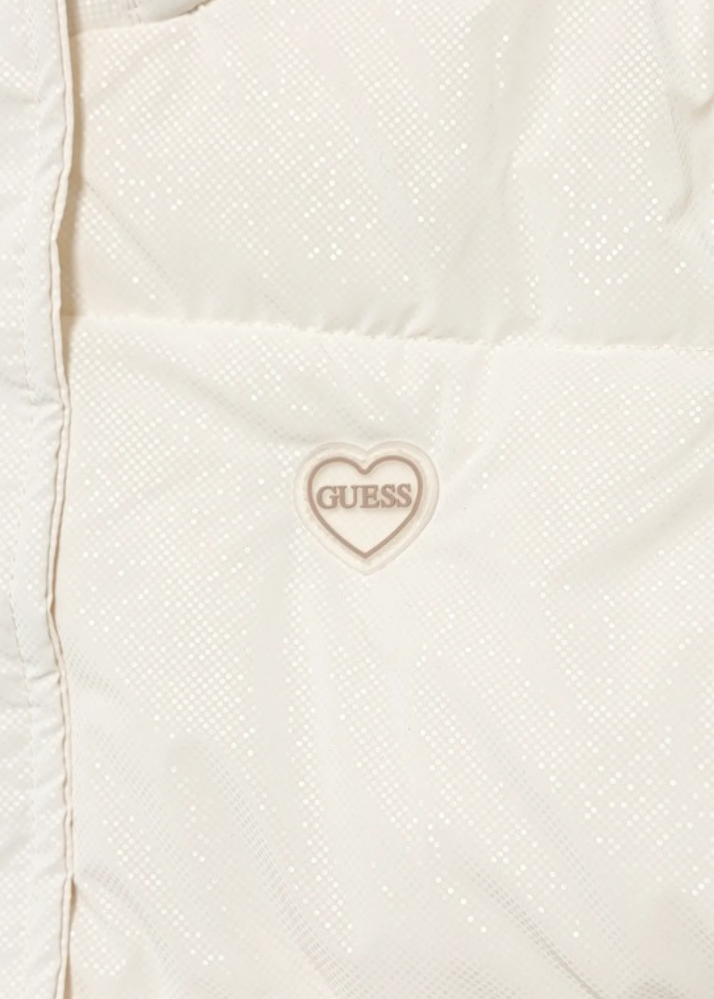 Geaca Matlasata Crem din Fas cu Gluga K5BL04 WGIW0 G012 Guess