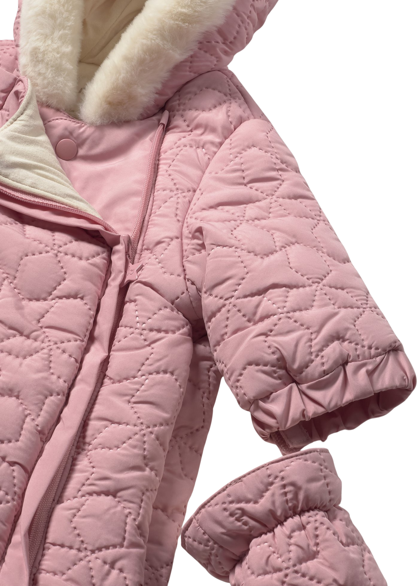 Combinezon din Fas Matlasat Roz Pudra 2615 Mayoral