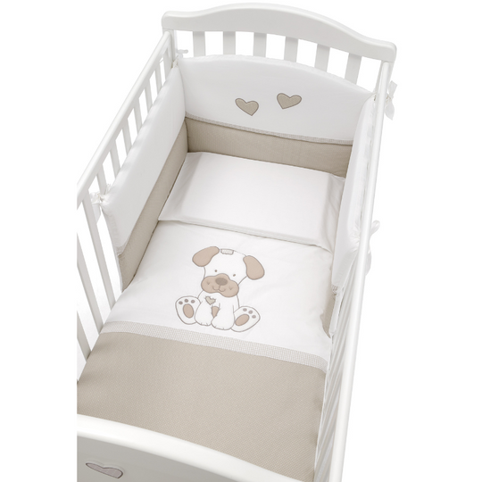 Set Protectie Patut 4 Piese Bumbac Colectia Jack Erbesi