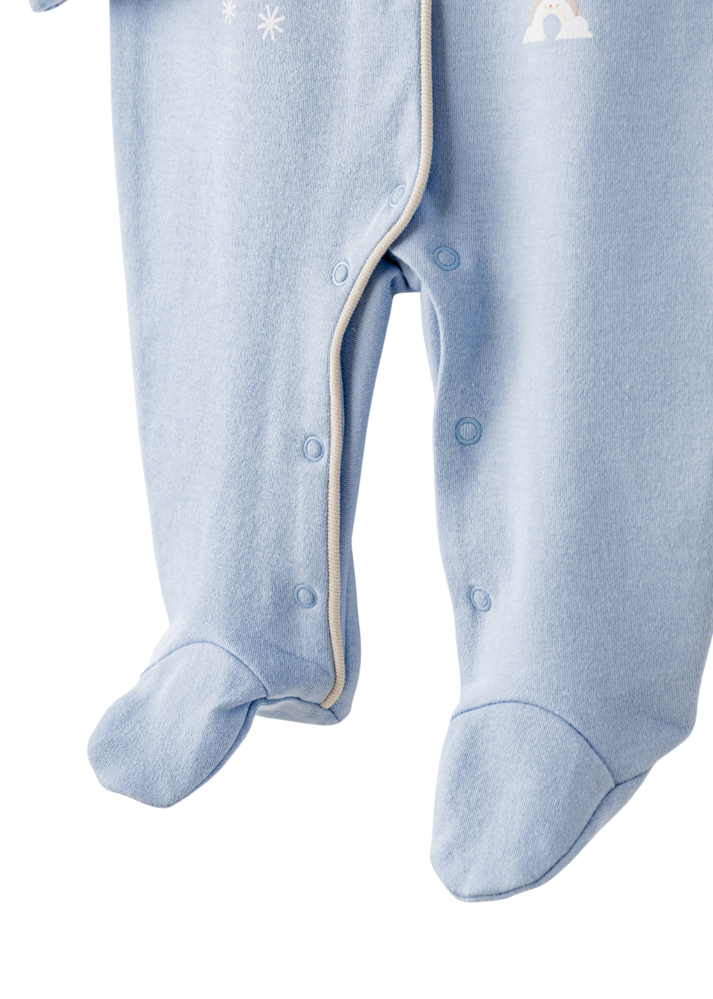 Salopeta Lunga Bleu cu Ursi si Nori AC26072 Andywawa