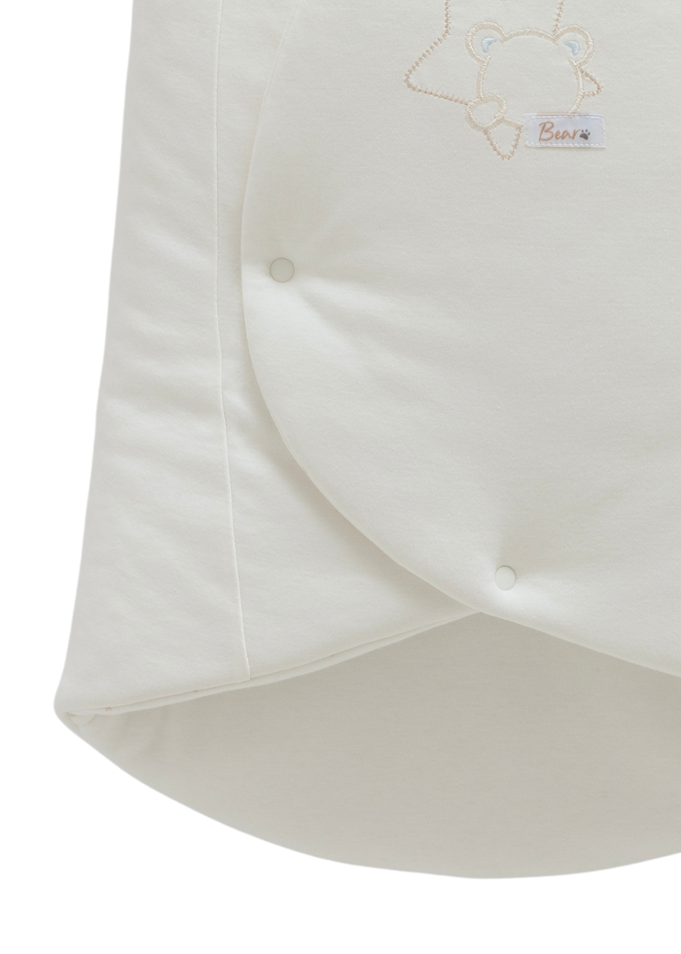 Portbebe Crem cu Broderie Stea ANE1826 Mell Sweet Baby