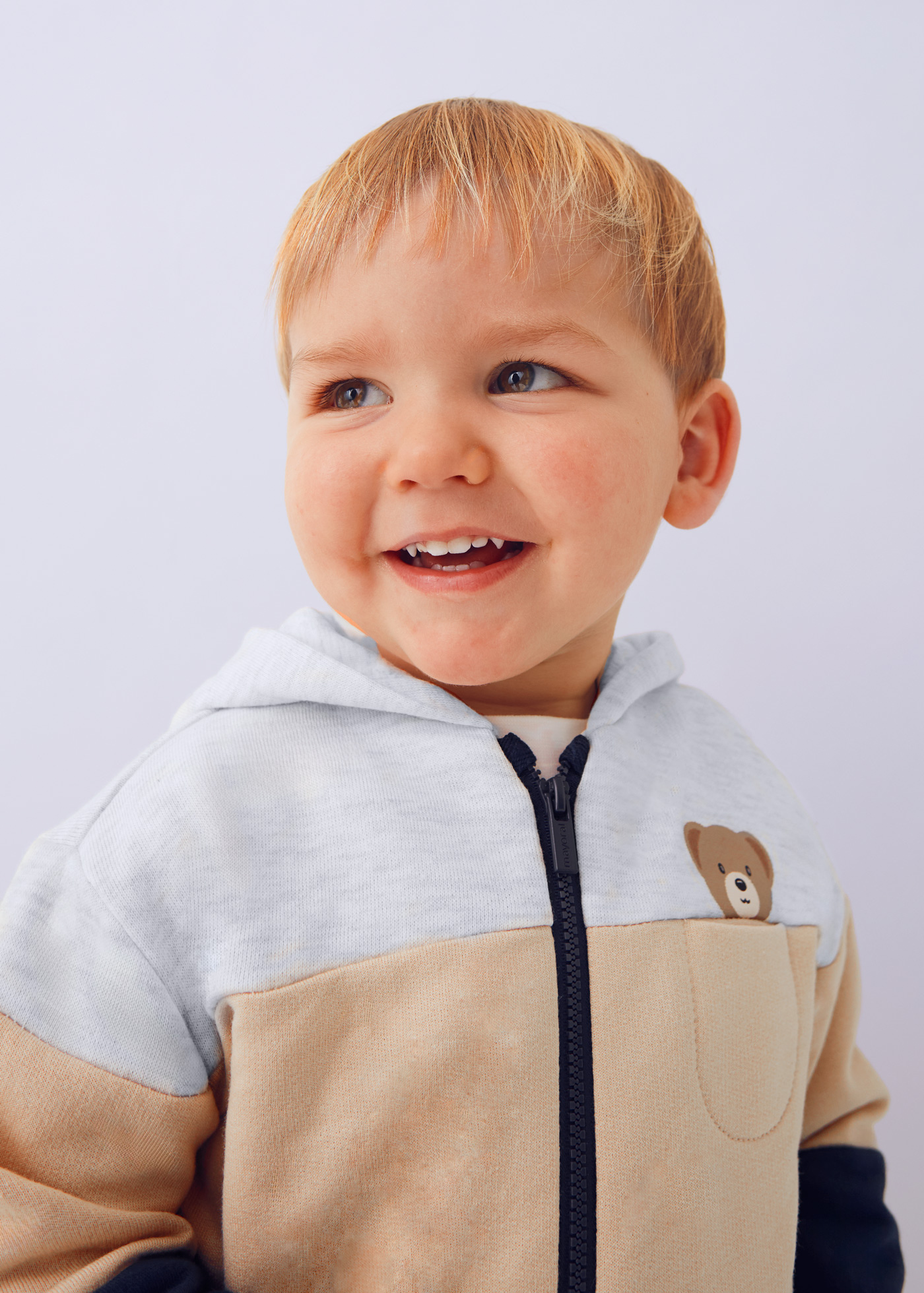 Trening 3 Piese Bleumarin cu Bej 2 Perechi de Pantalon 918 Mayoral