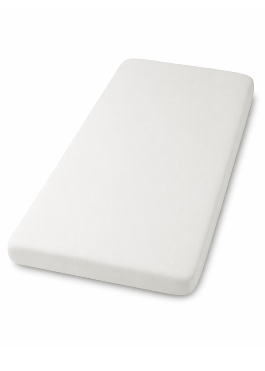 Medium White Organic Cotton Sheet 60 x 120 cm S09053 Kitikate