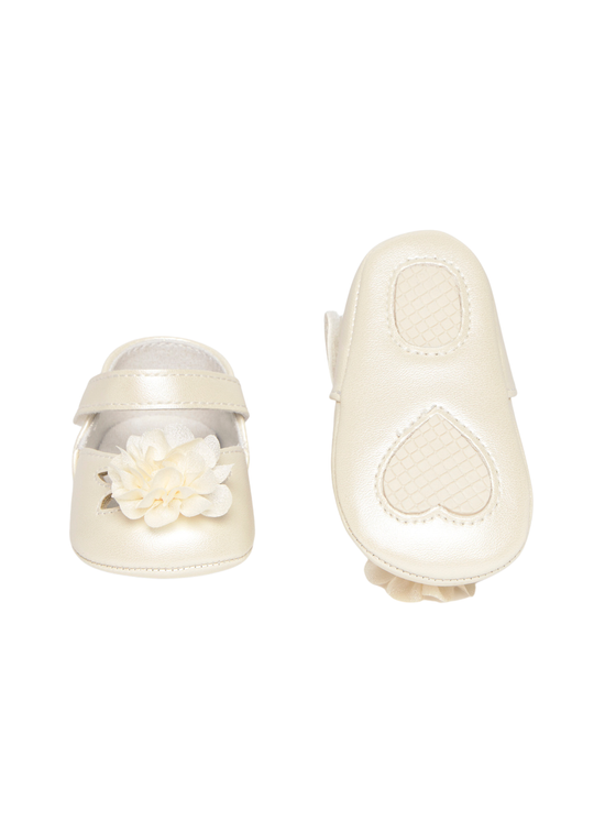Balerini Crem cu Floare 9091 Mayoral