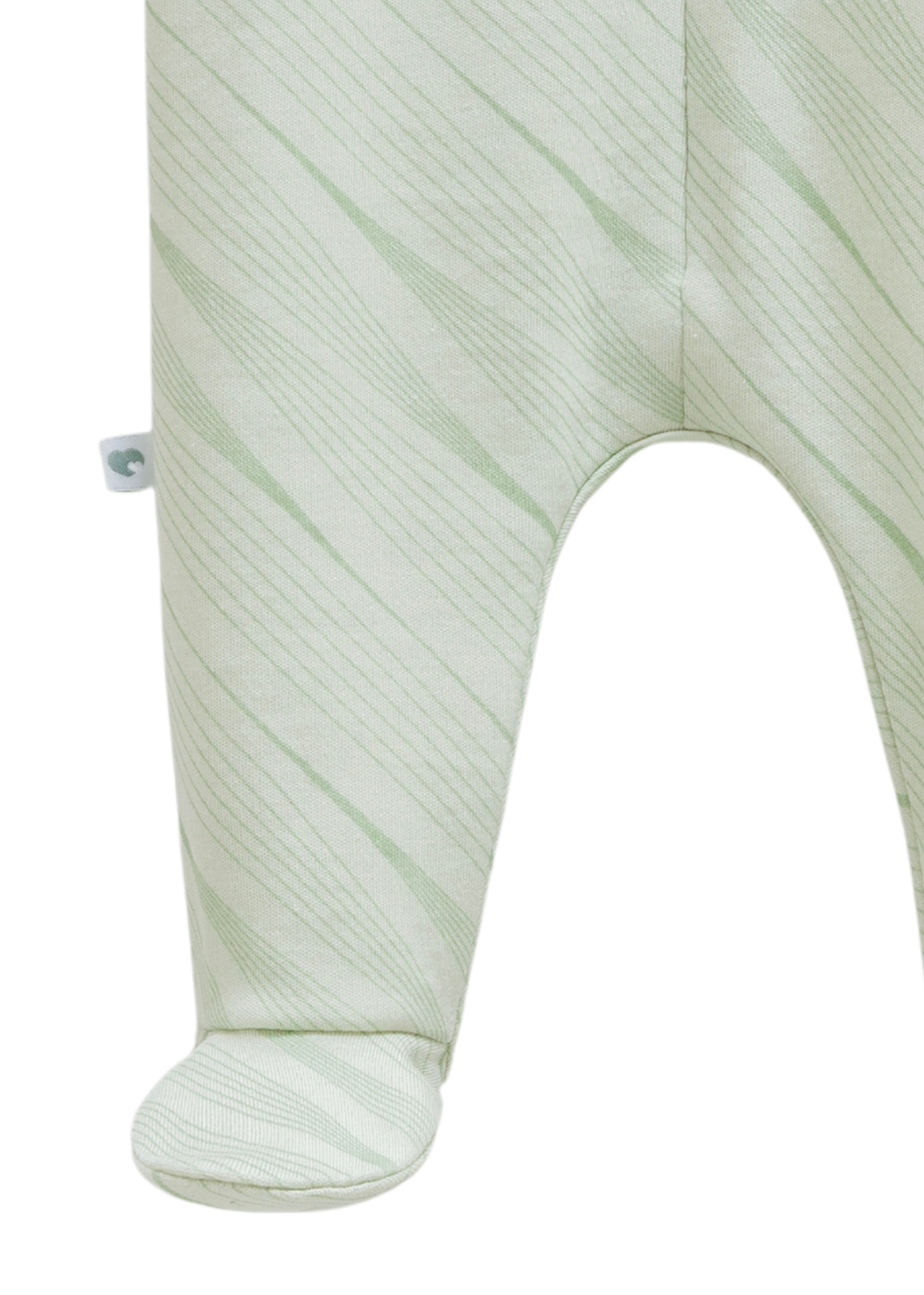 Salopeta Lunga Verde cu Tigru cu Fermoar TE1833 Mell Sweet Baby