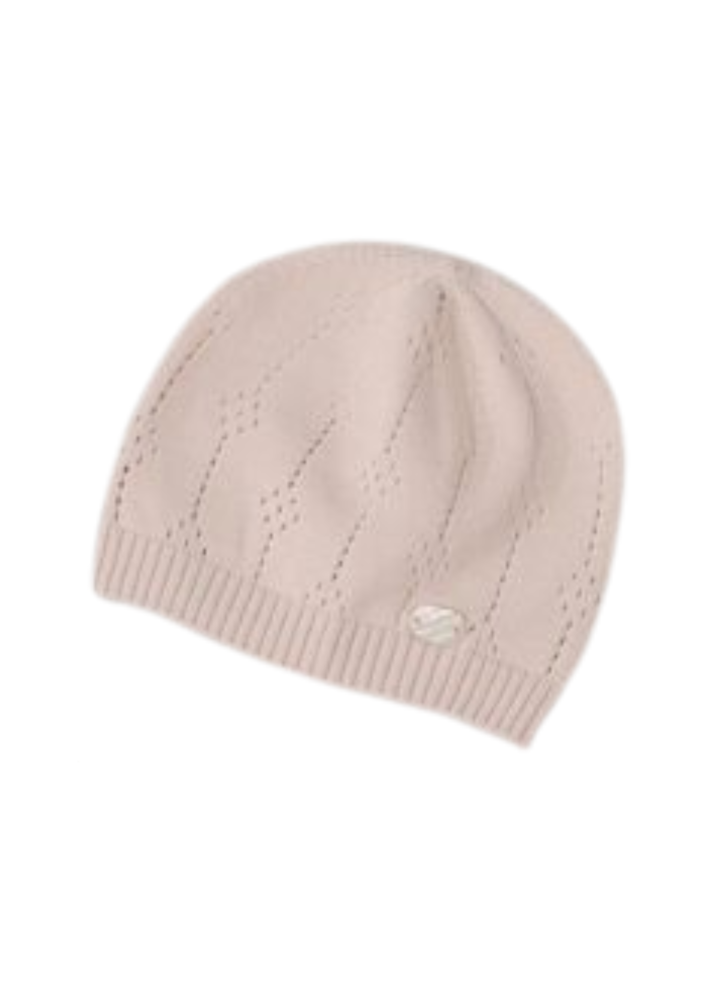 Salopeta Tricotata Lunga Bej cu Fes 7434 Leo King