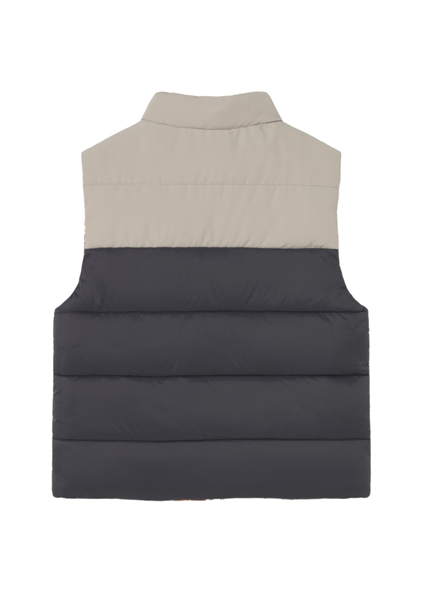 Vesta din Fas Reversibila Bej cu Gri cu Imprimeu Lupi 2348 Mayoral