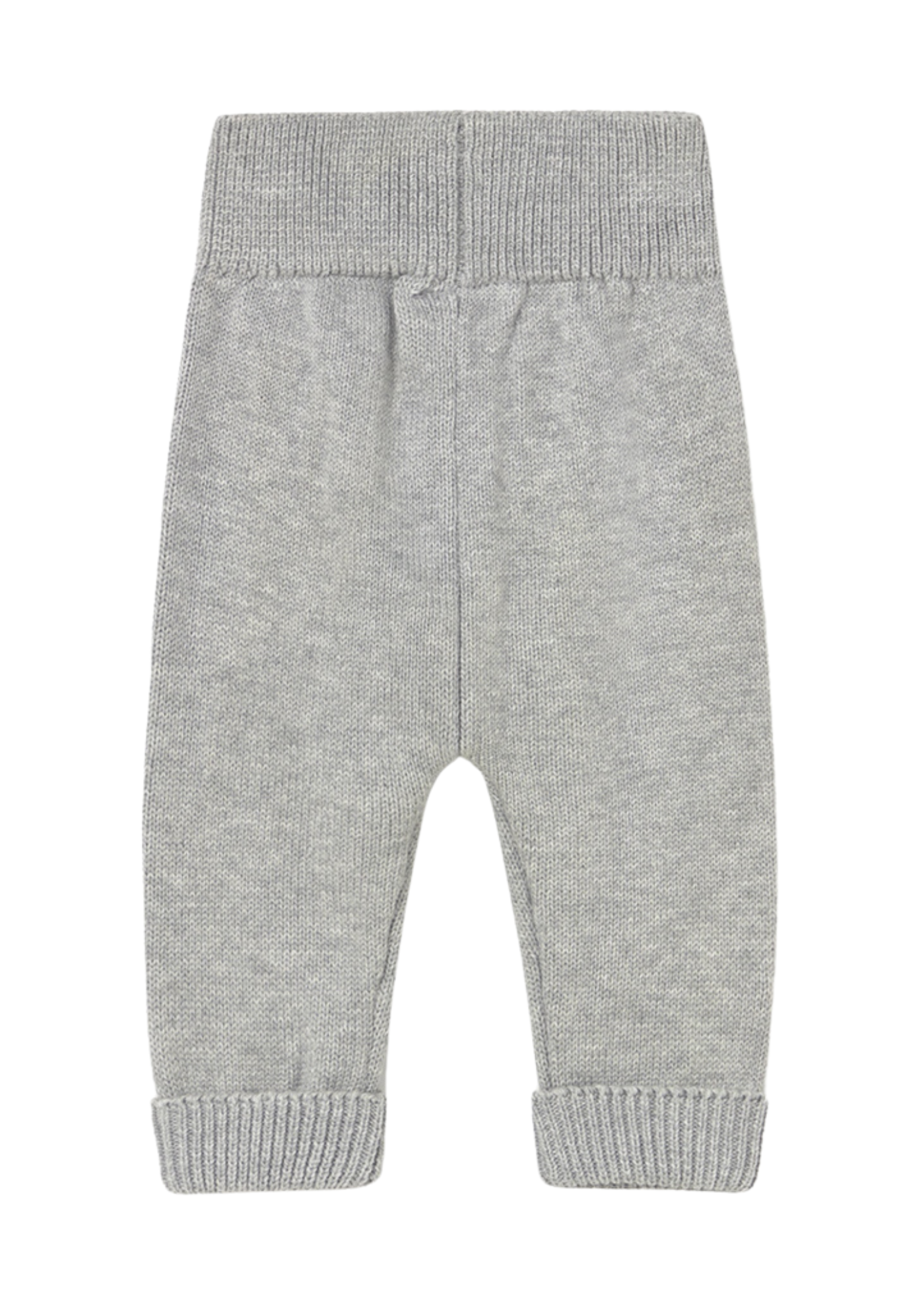 Set 3 Piese Vesta si Pantaloni Tricotate Gri si Bluza Crem 2709 Mayoral