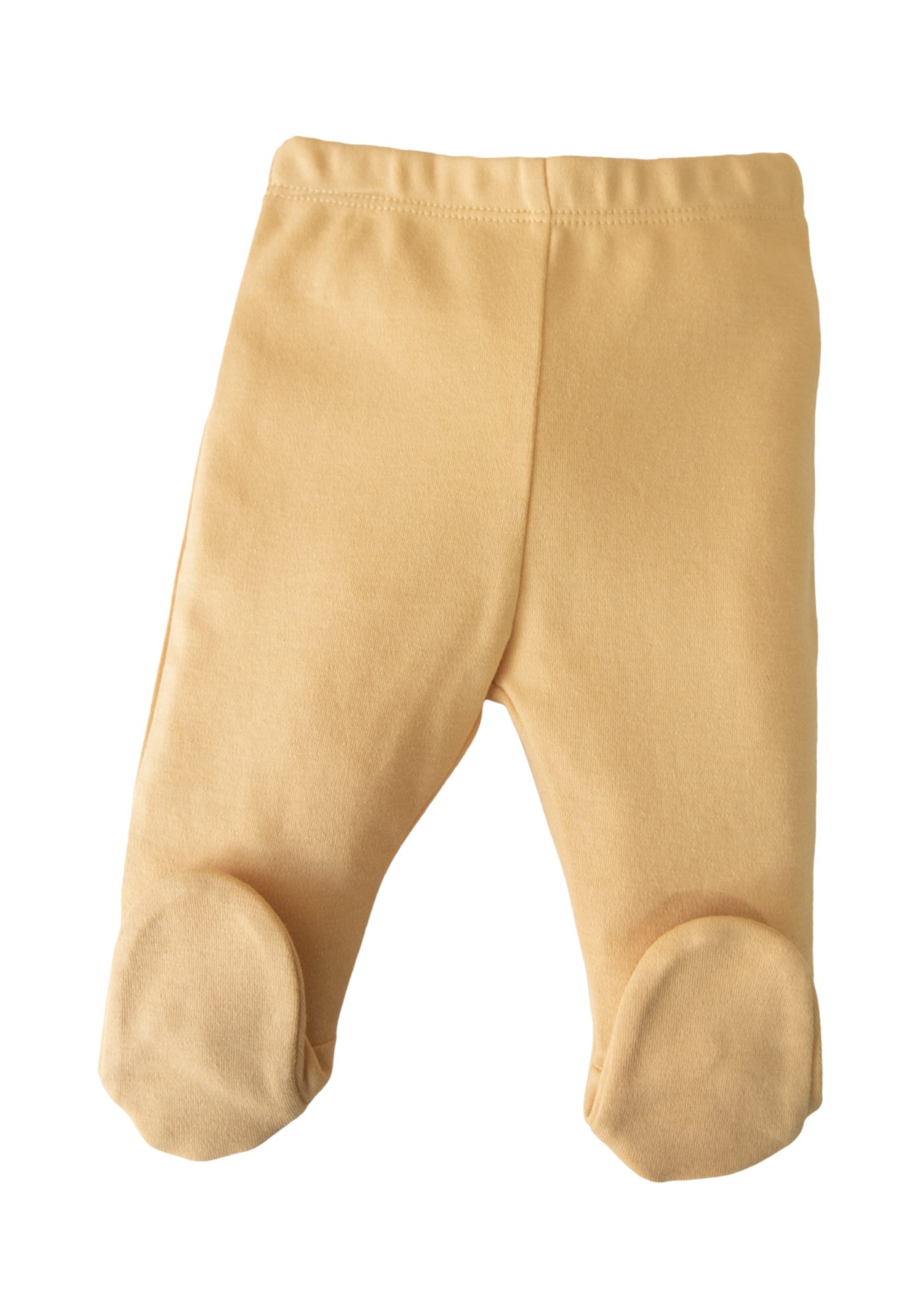 Set 2 Piese Body cu Maneca Lunga si Pantalon Bej Bumbac Organic S80059 KitiKate