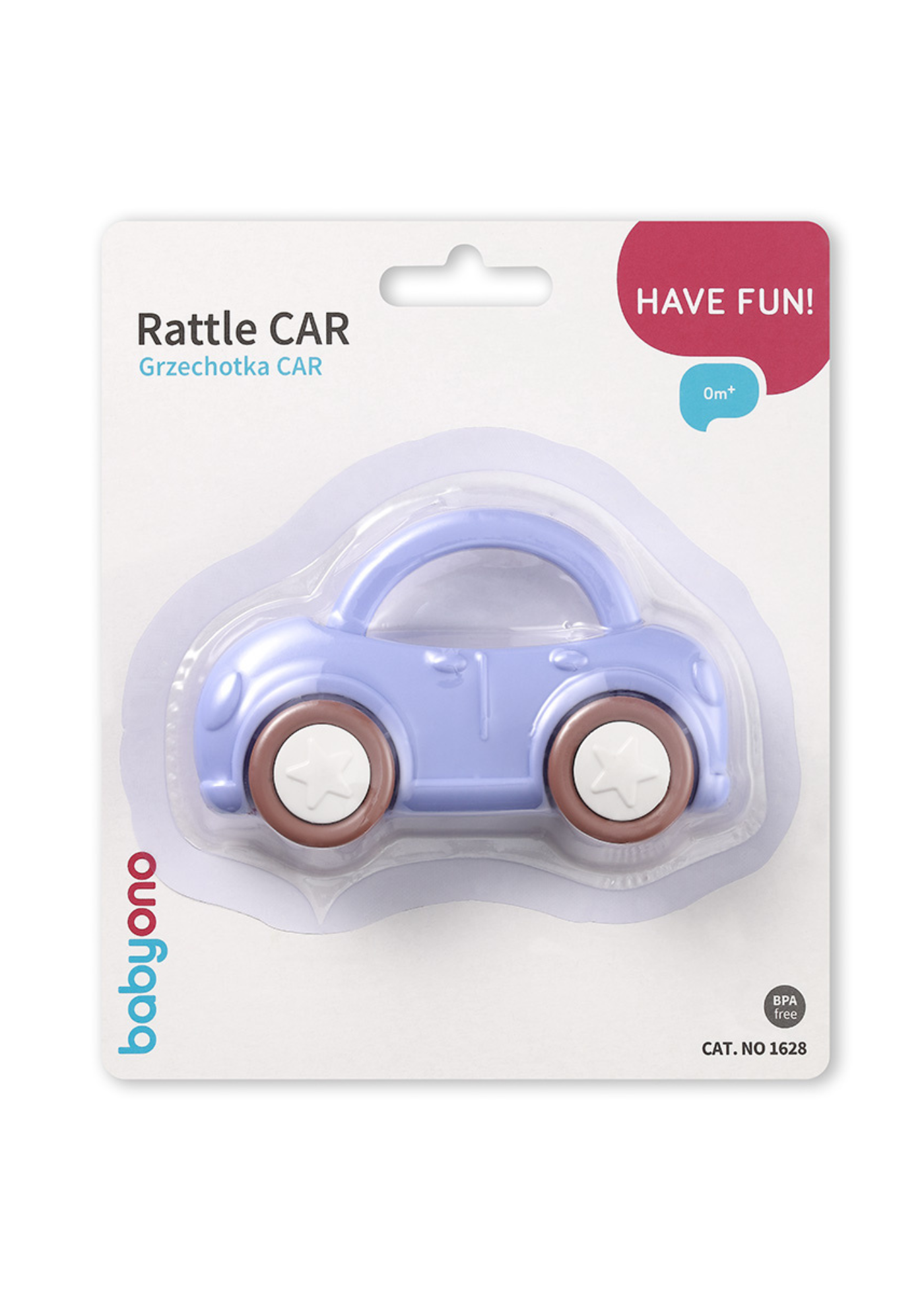 Jucarie Zornaitoare Masinuta Mov Deschis 1628 BabyOno