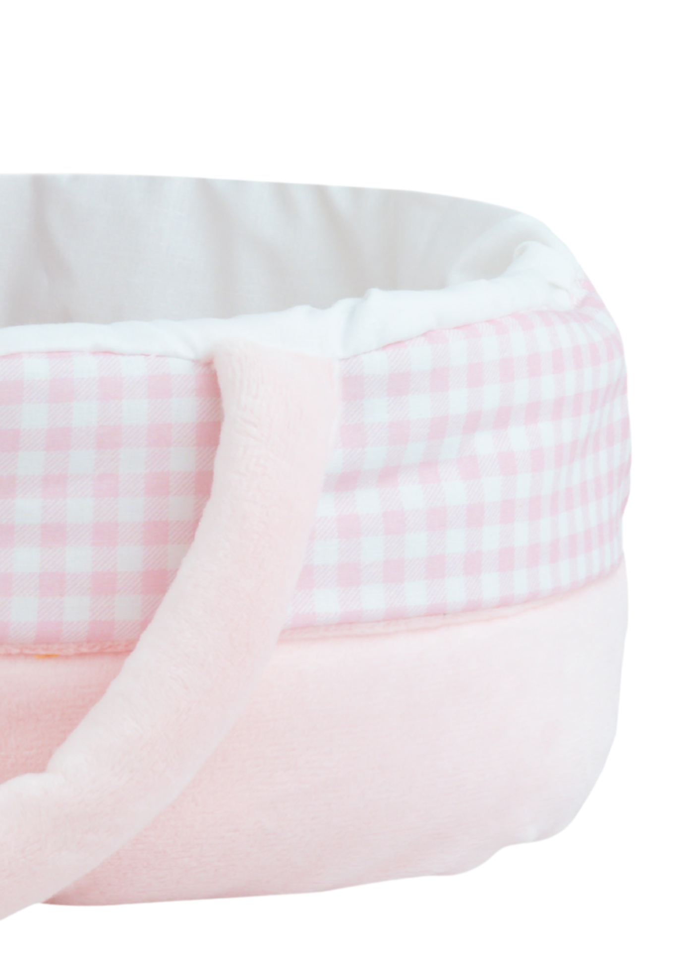 Papusa Parfumata Pitus Baby, Corp Moale cu Mecanism, Fetita cu Salopeta Roz in Landou 548 – Marina&Pau