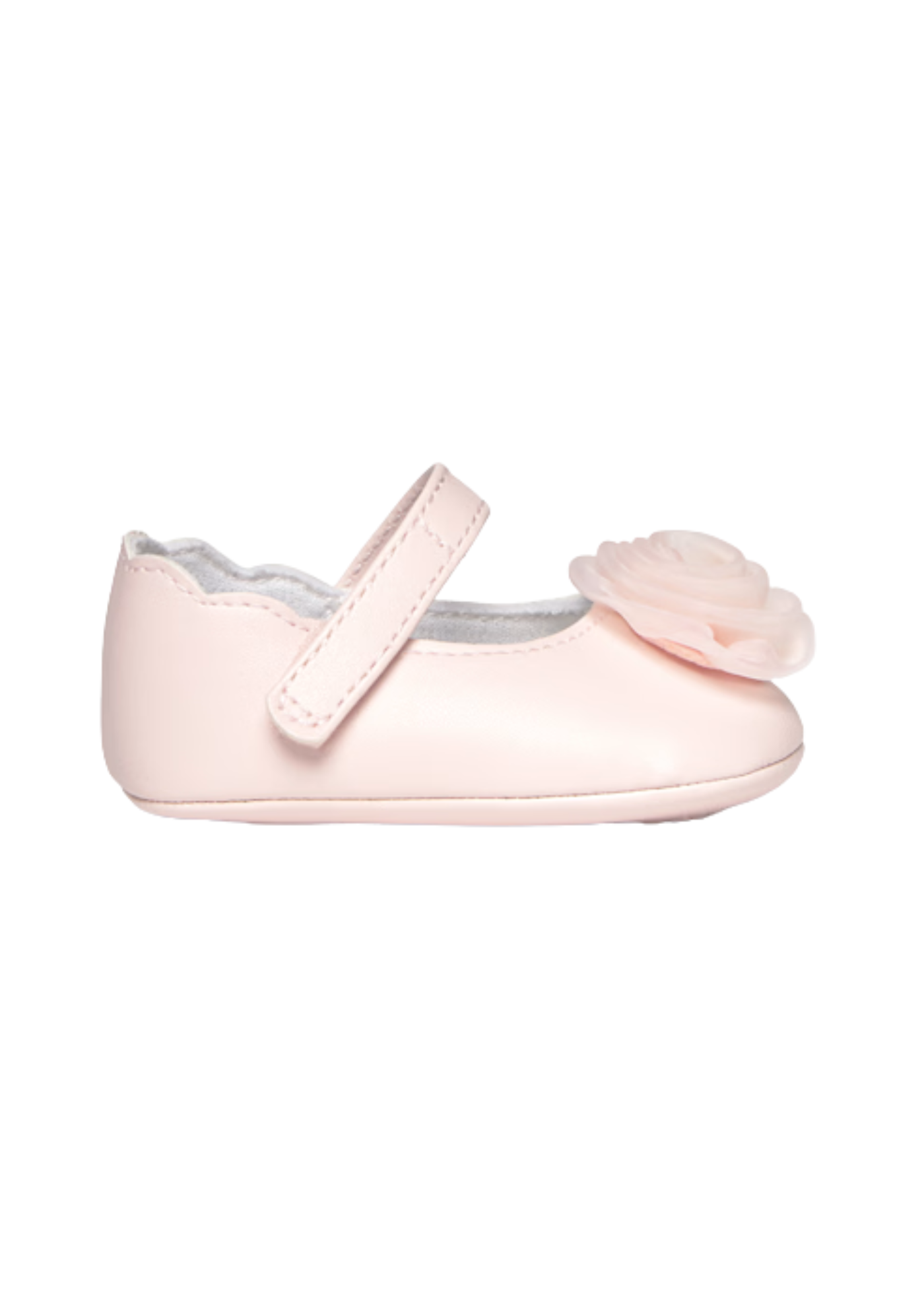 Balerini Roz cu Floare Organza 9960 Mayoral