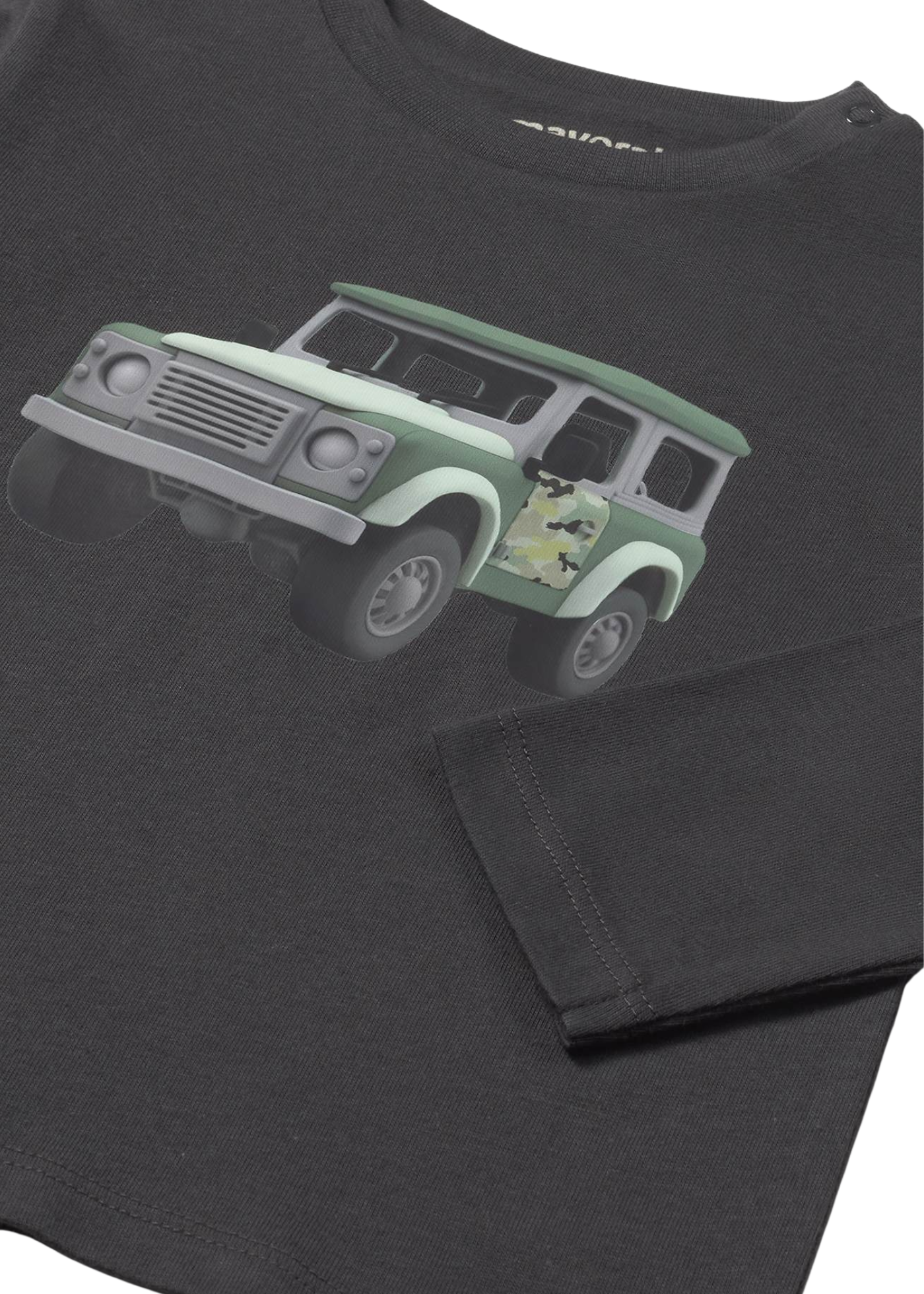 Bluza cu Maneca Lunga Gri cu Masina 2066 Mayoral