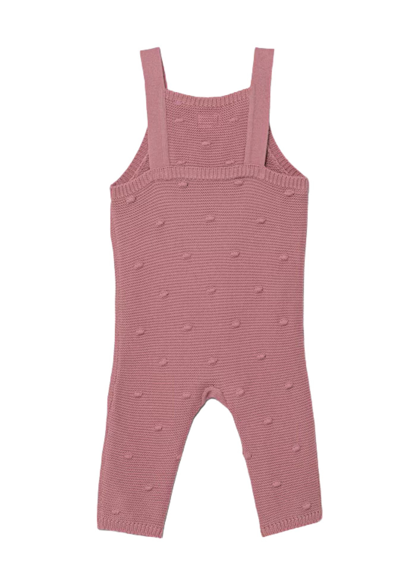 Set 2 Piese Salopeta Lunga Tricotata Roz si Body cu Maneca Lunga S5YG09 K6YW1 G67G Guess