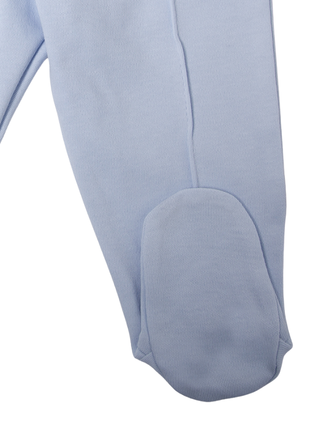 Pantaloni Bleu din Bumbac Mr Boss T3766 Bebetto