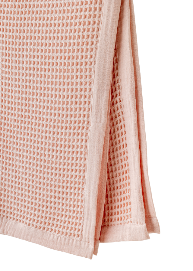 Pled Roz din Muselina Model Gofrat AC25887 Andywawa