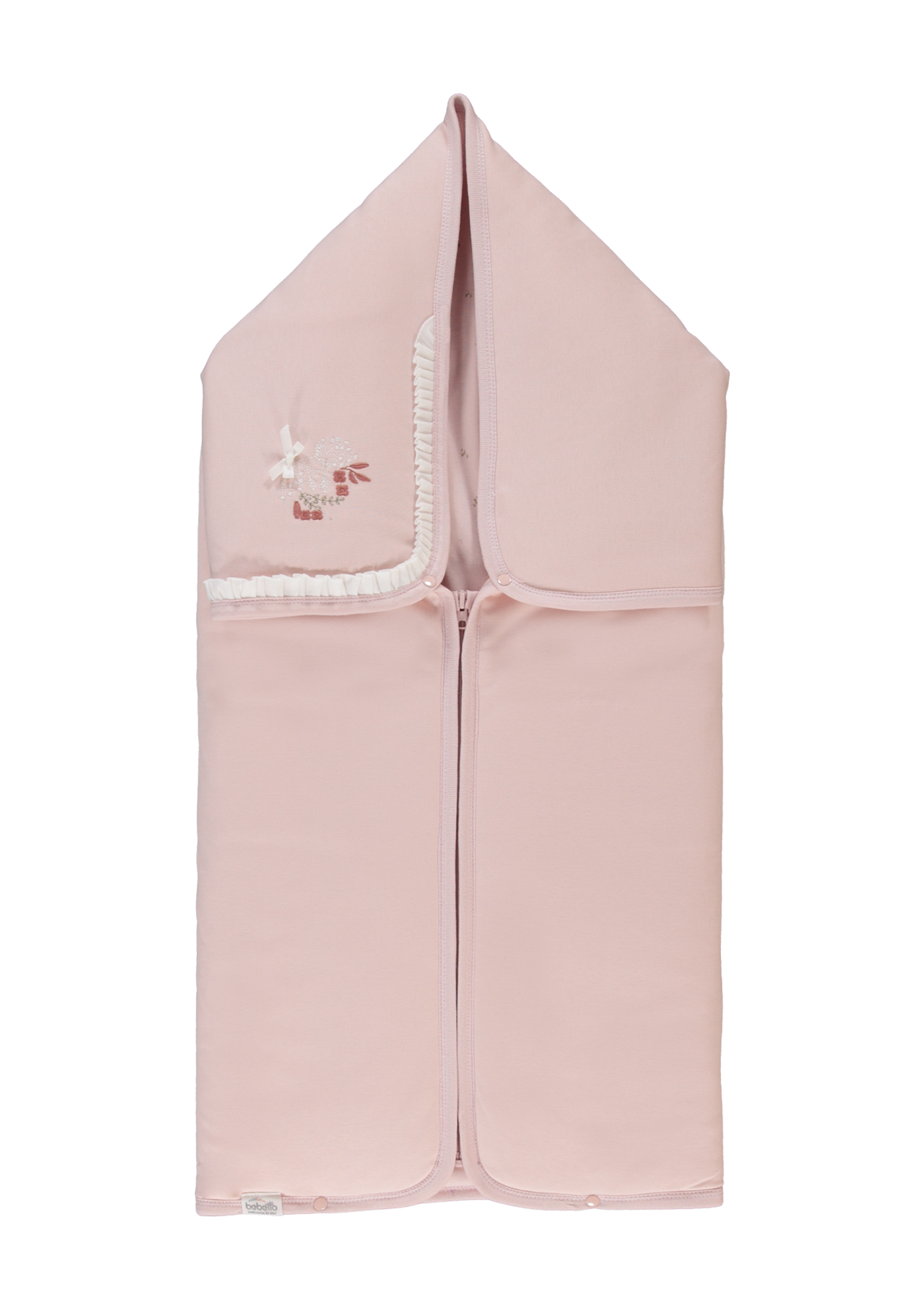 Portbebe Transformabil Roz cu Imprimeu Flori B847 Bebetto